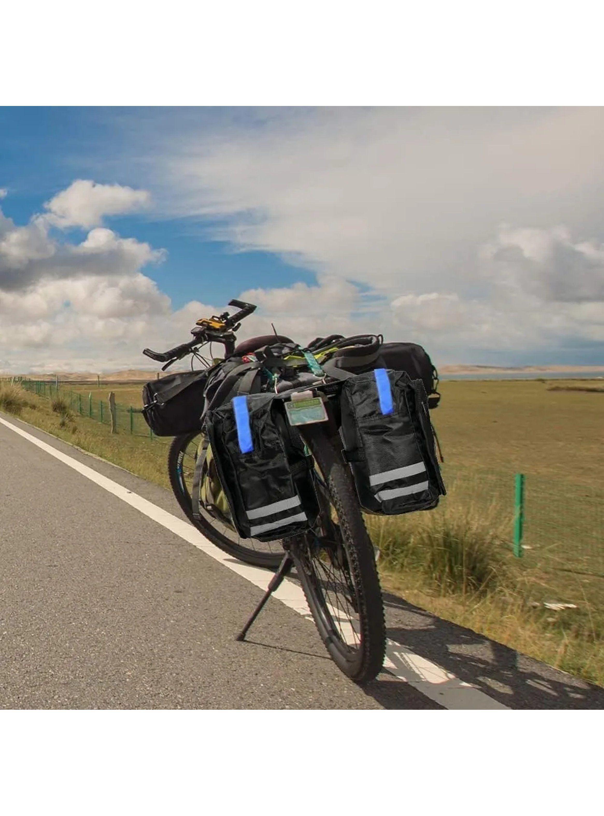 Alforjas para Bicicleta Impermeables Reflectantes 31L-2