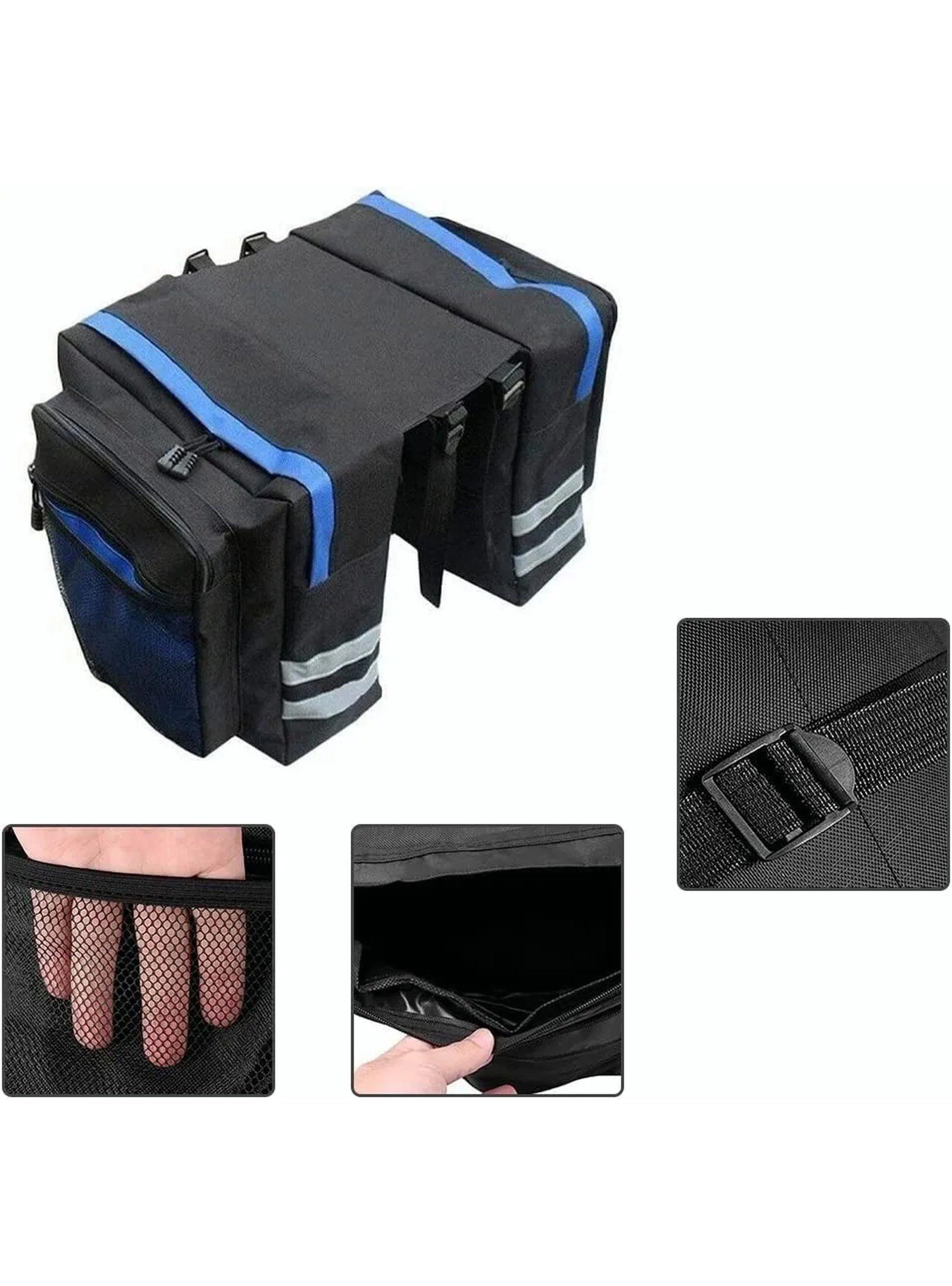 Alforjas para Bicicleta Impermeables Reflectantes 31L-4