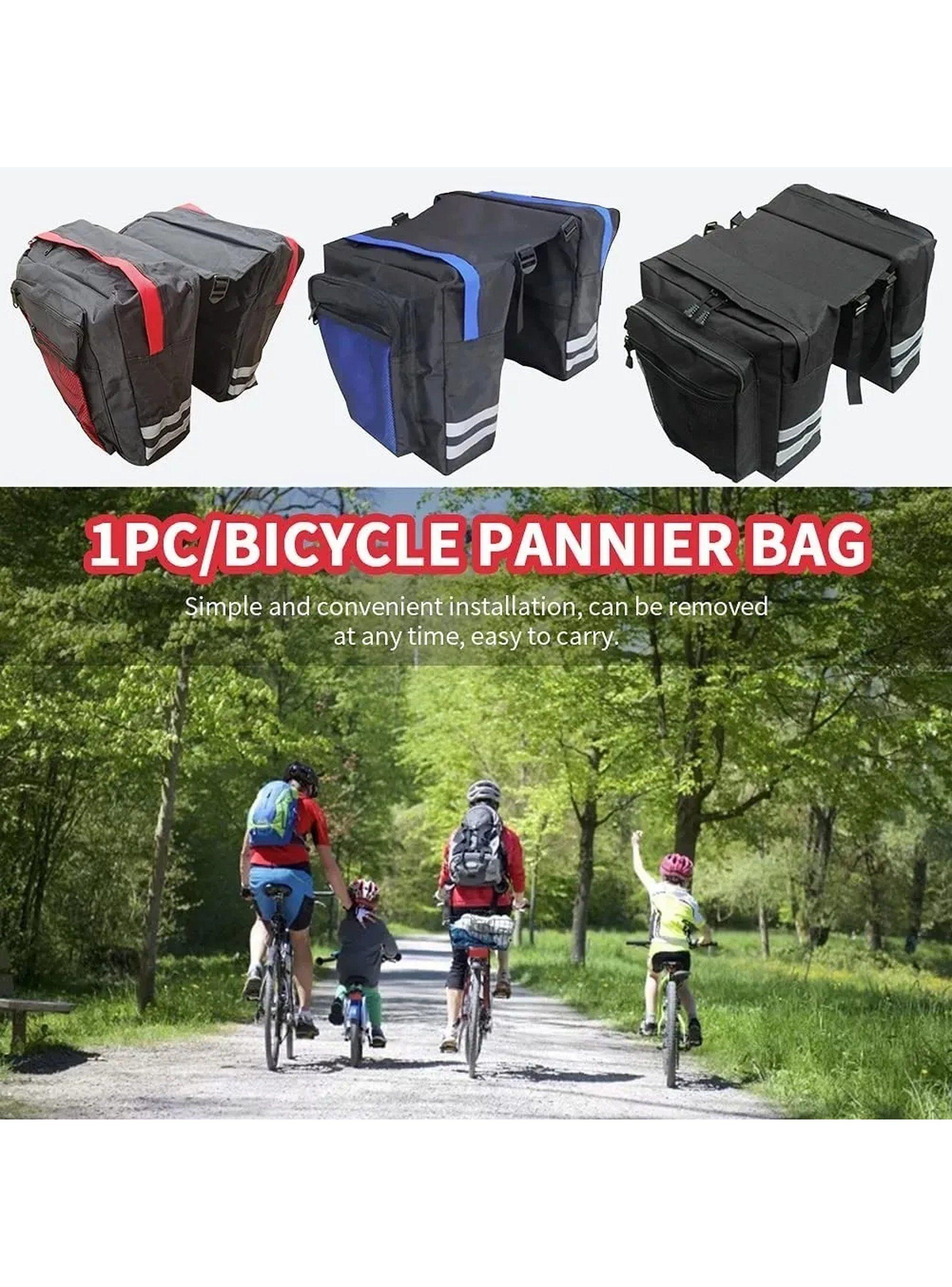 Alforjas para Bicicleta Impermeables Reflectantes 31L-5