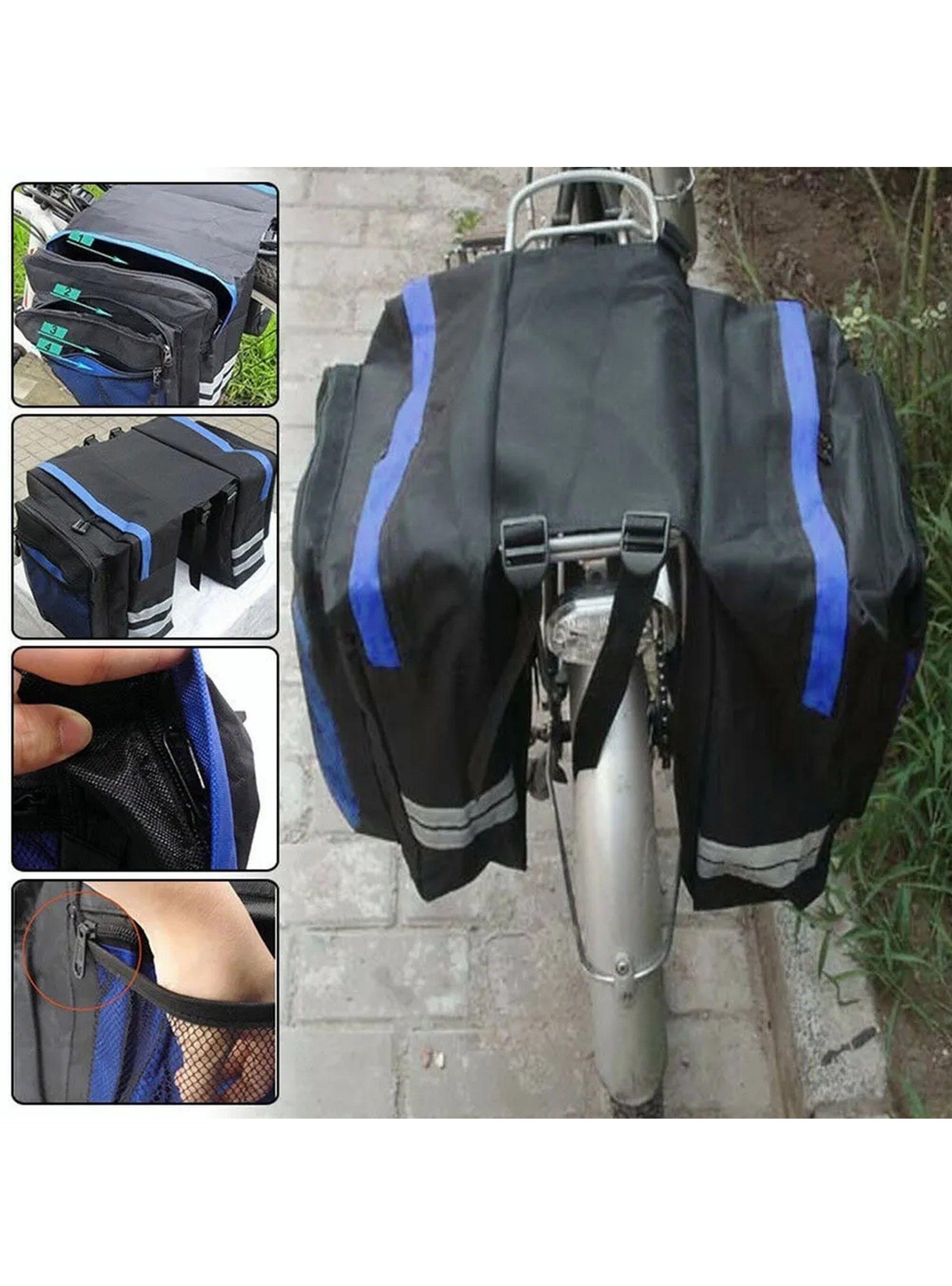 Alforjas para Bicicleta Impermeables Reflectantes 31L-6