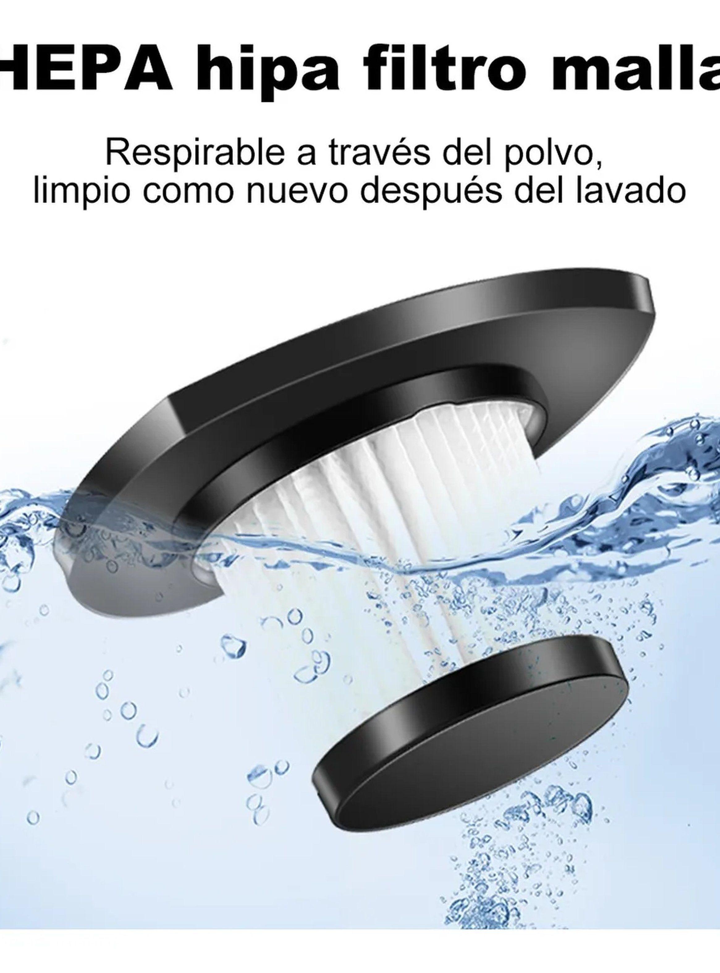 Aspiradora Portátil 120W Succión Alta Silenciosa Para Autos-5