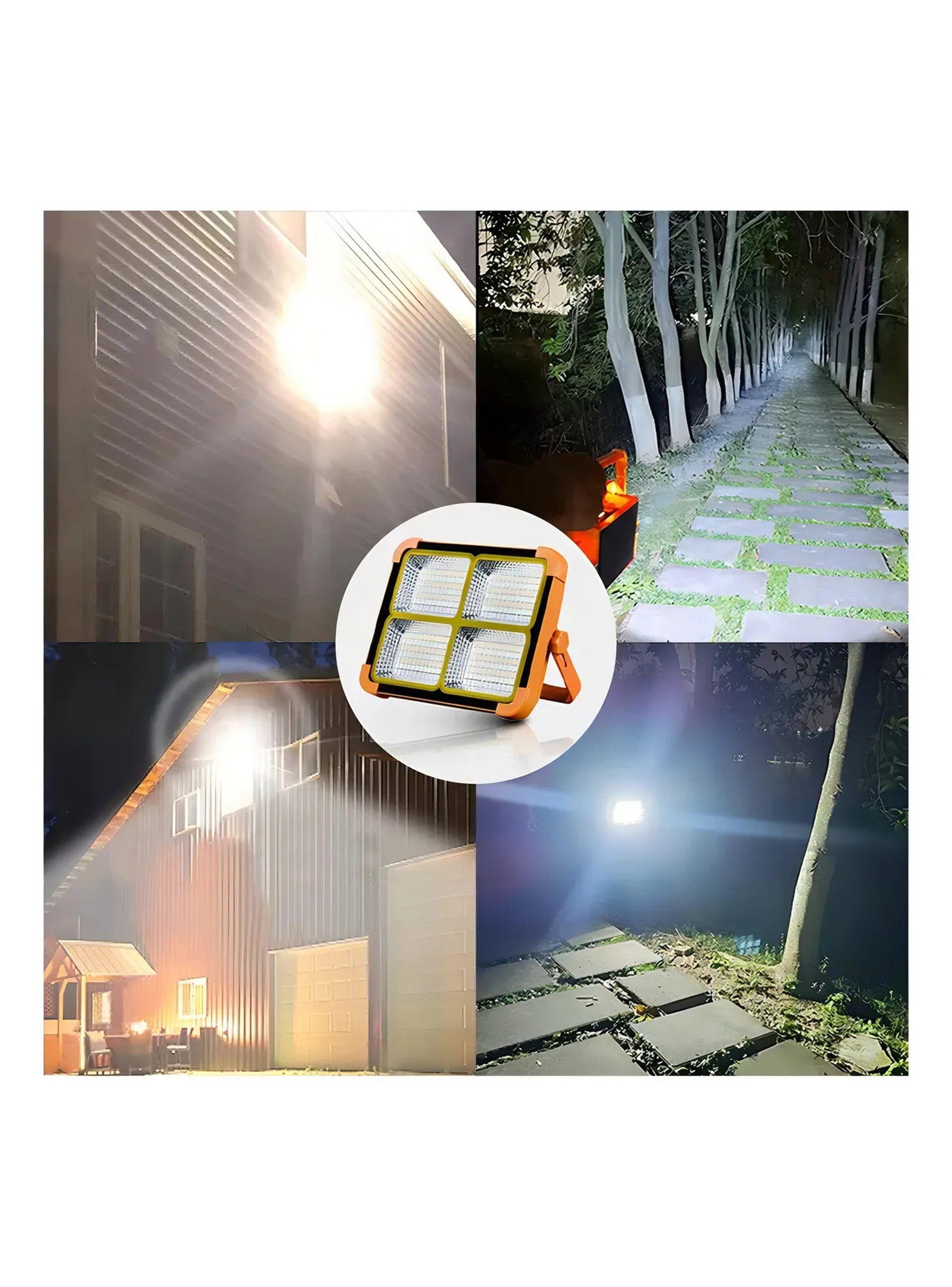 Reflector LED Portátil Recargable 200W IP66 Exterior-1