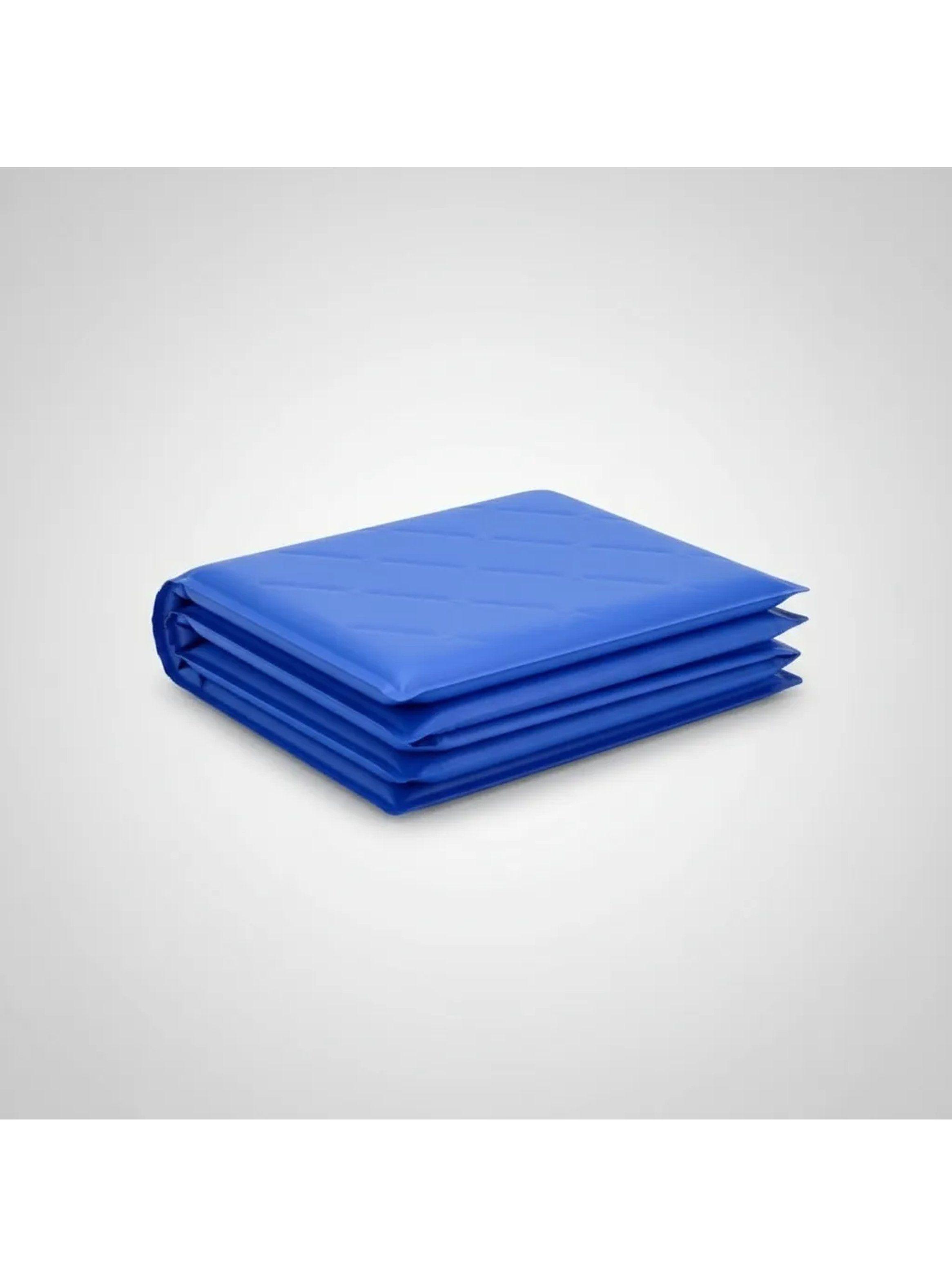 Alfombrilla Refrigerante para Mascotas Material de Poliéster Resistente Azul-9