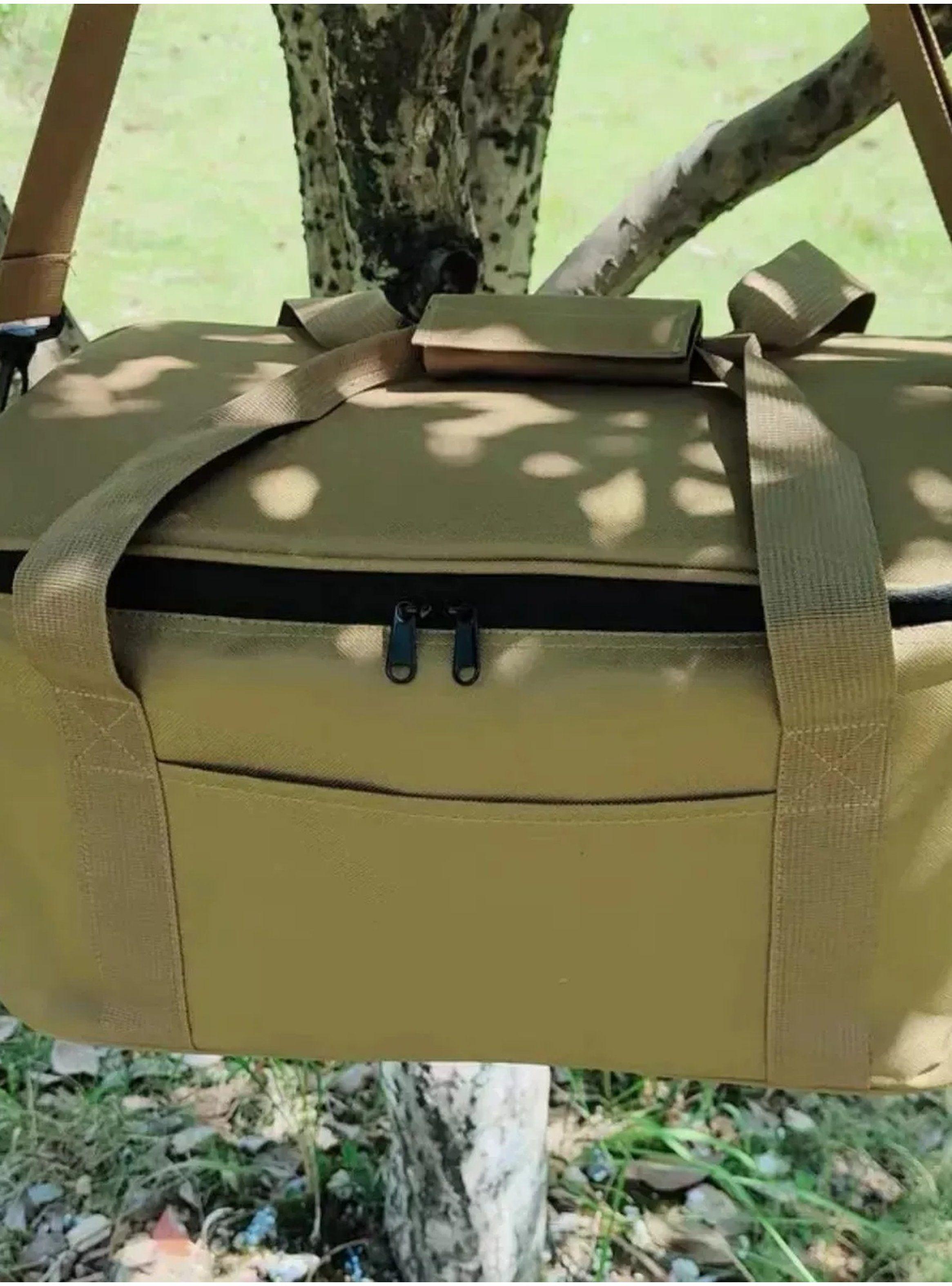 Bolso Térmico Multifuncional Impermeable Beige 30L-7