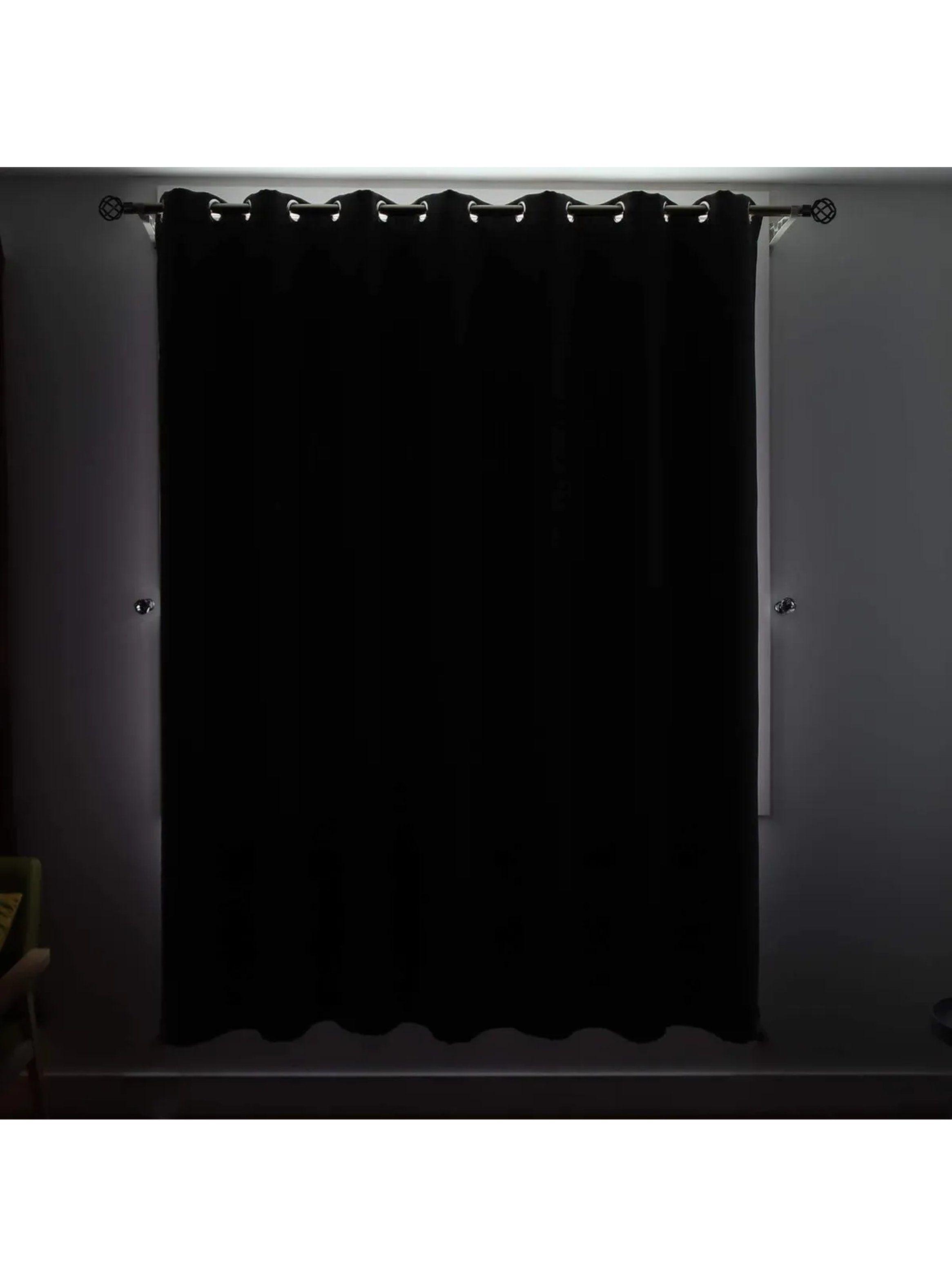 Cortinas Blackout Tejido Entramado Beige Aislante 90%-3