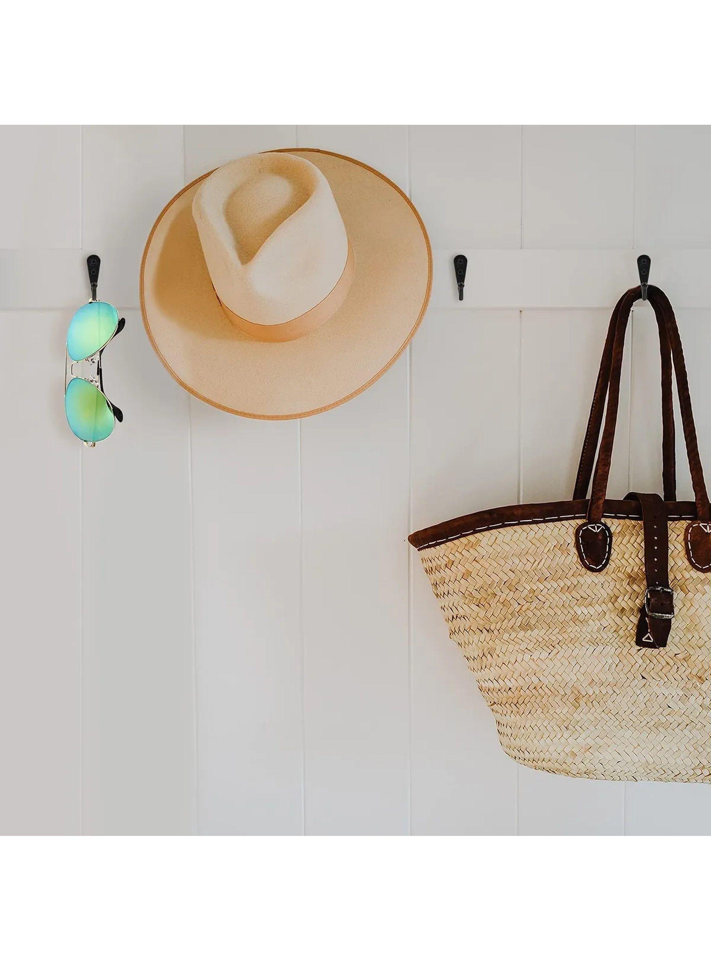 Ganchos de Pared con Tornillos 4.3cm Negro Pack de 30-5