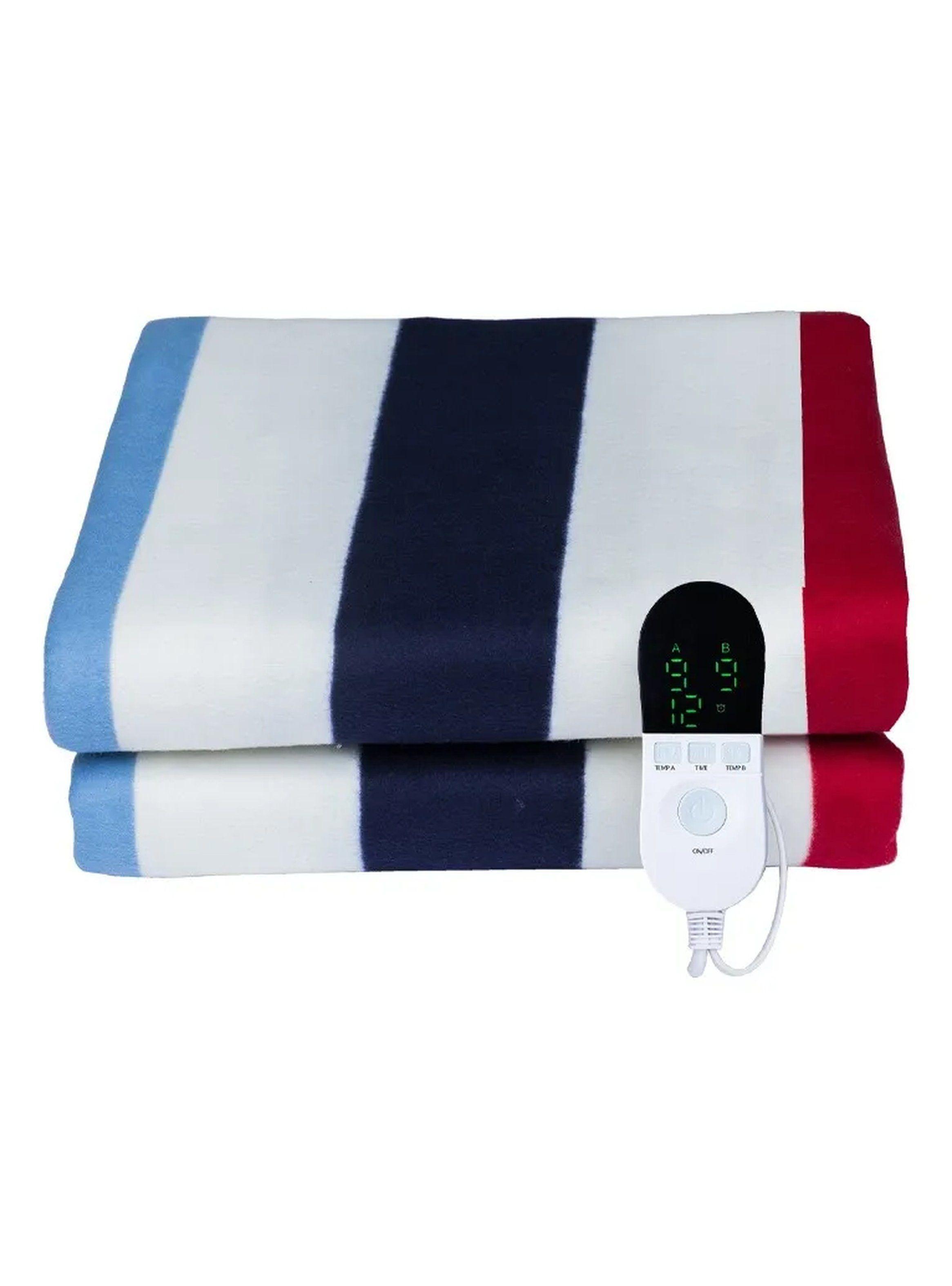 Manta Eléctrica Rayada 180x150cm Control Digital-2