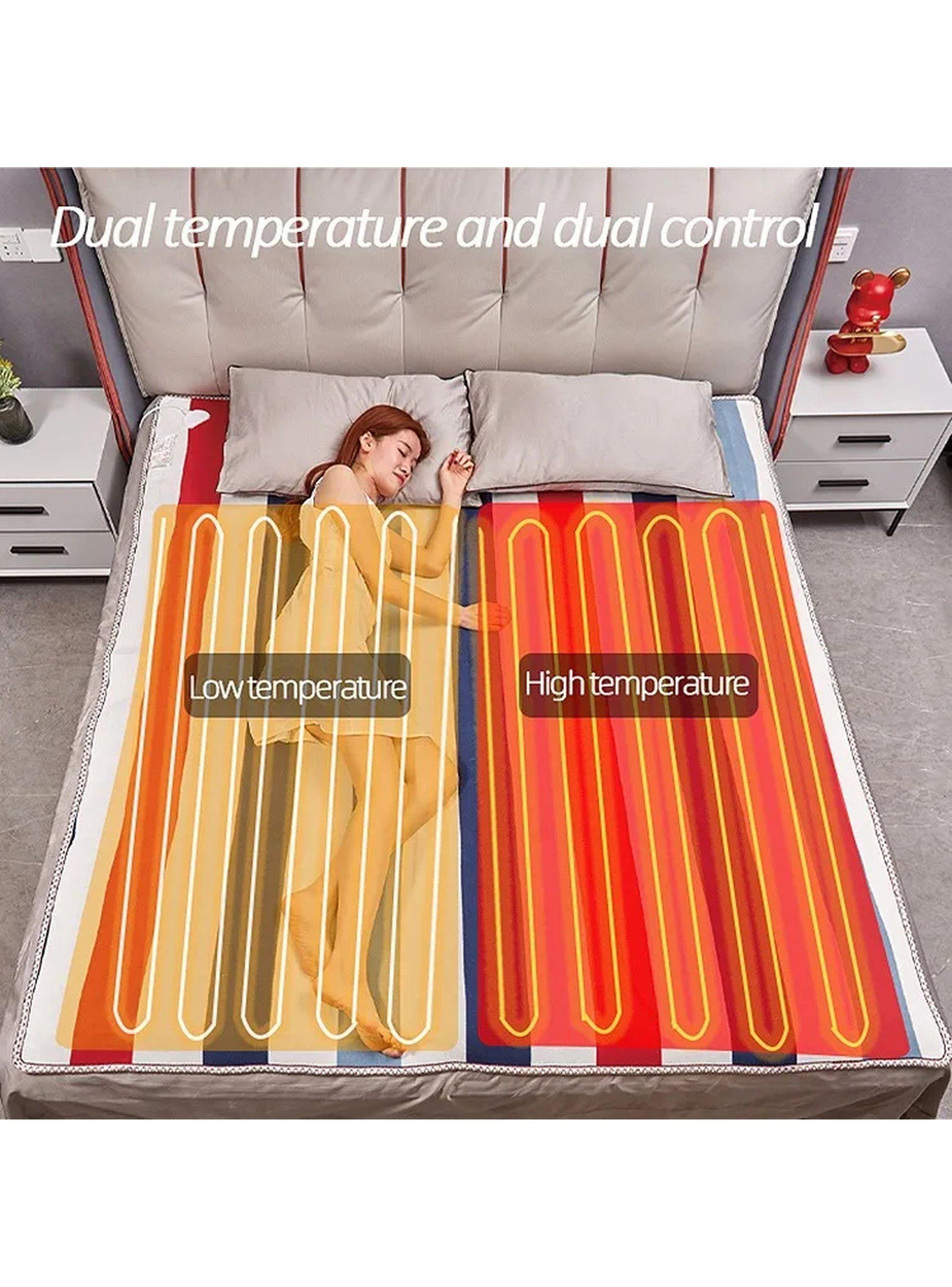 Manta Eléctrica Rayada 180x150cm Control Digital-3