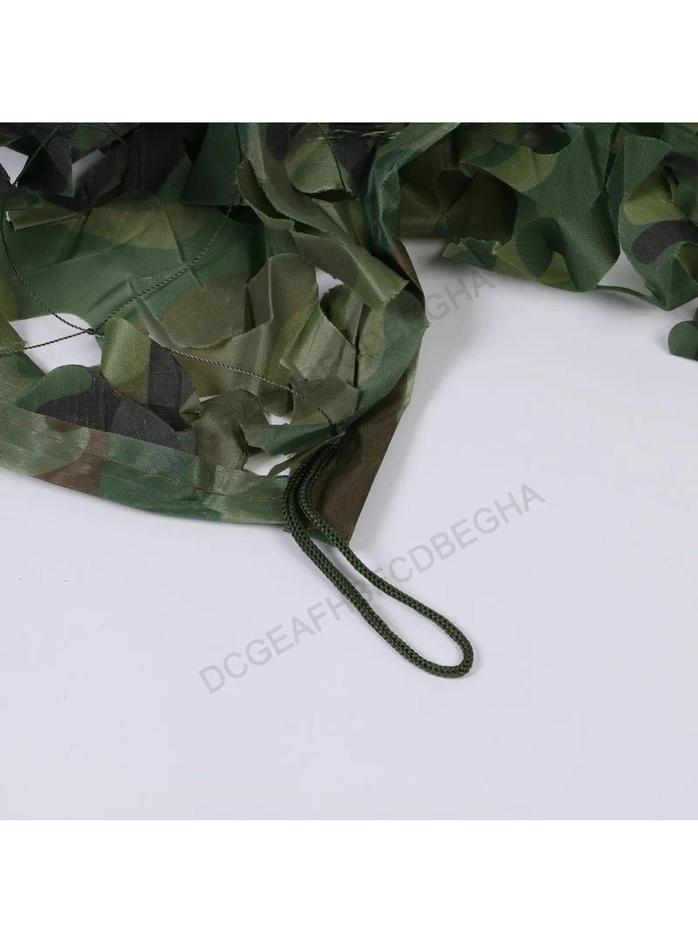 Malla Camuflaje Ligera Resistente Verde Militar 325x575 cm-2