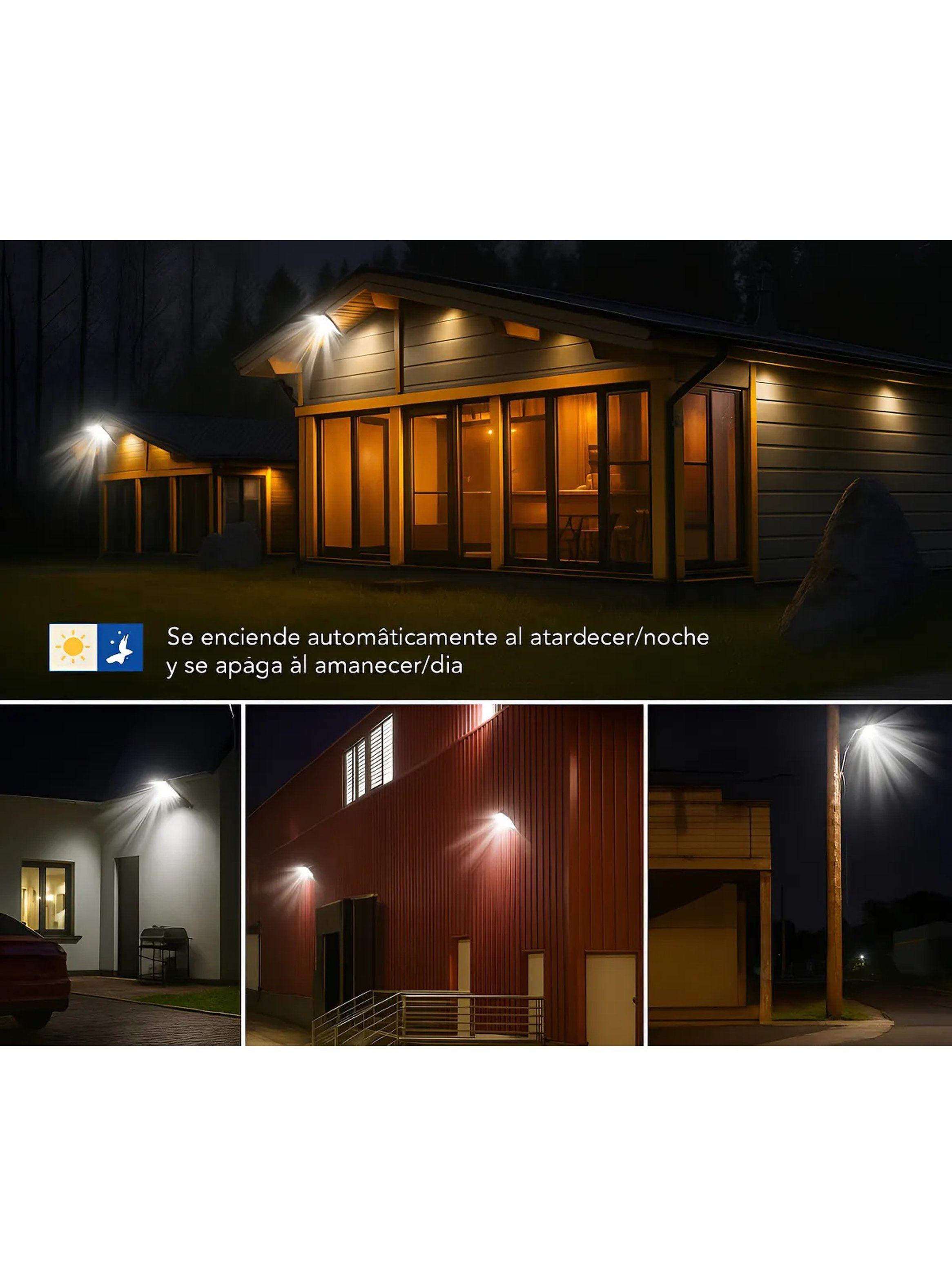 Lámpara Solar LED Exterior Control Remoto Impermeable-1