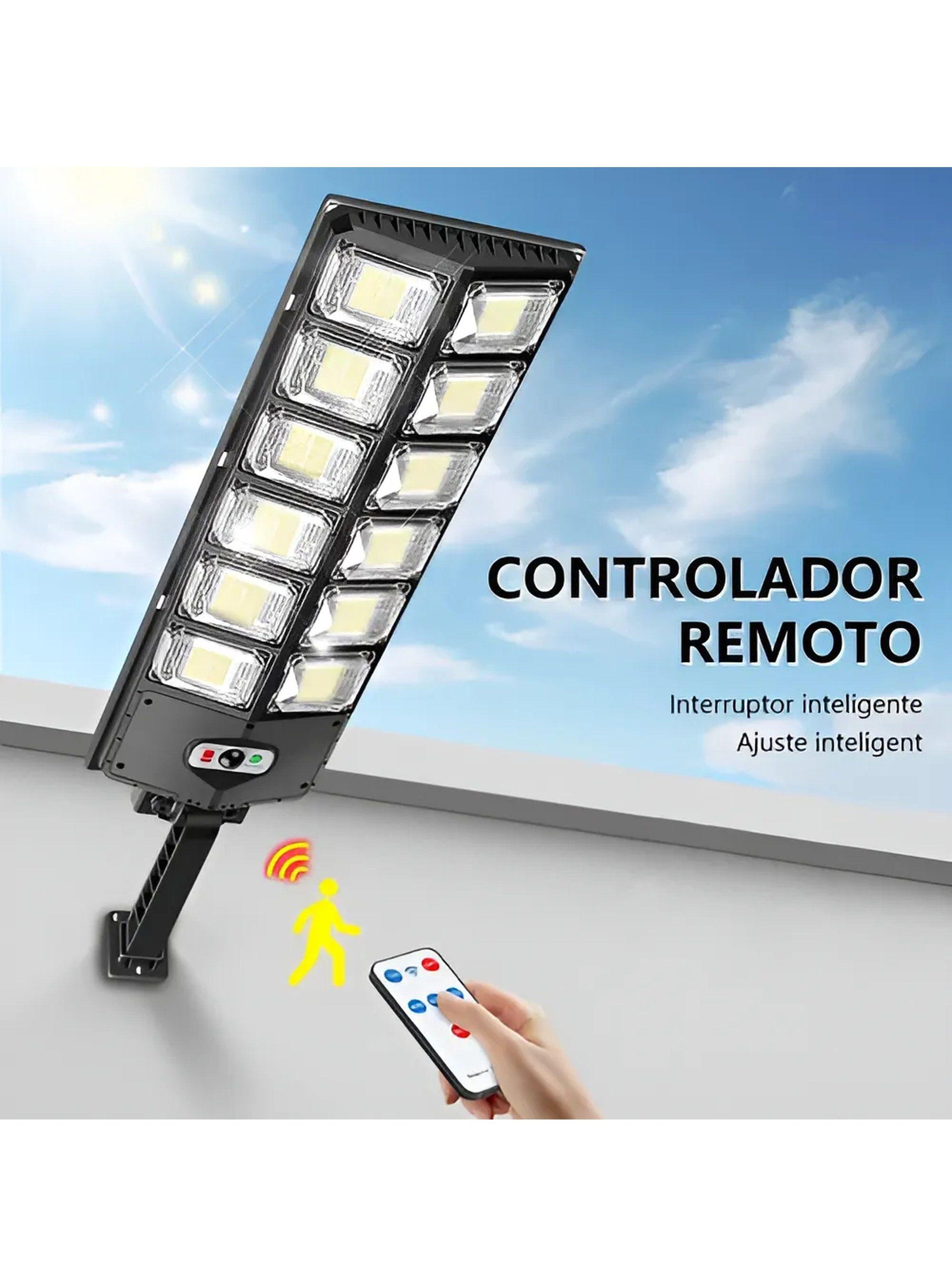 Lámpara Solar LED Exterior Control Remoto Impermeable-6