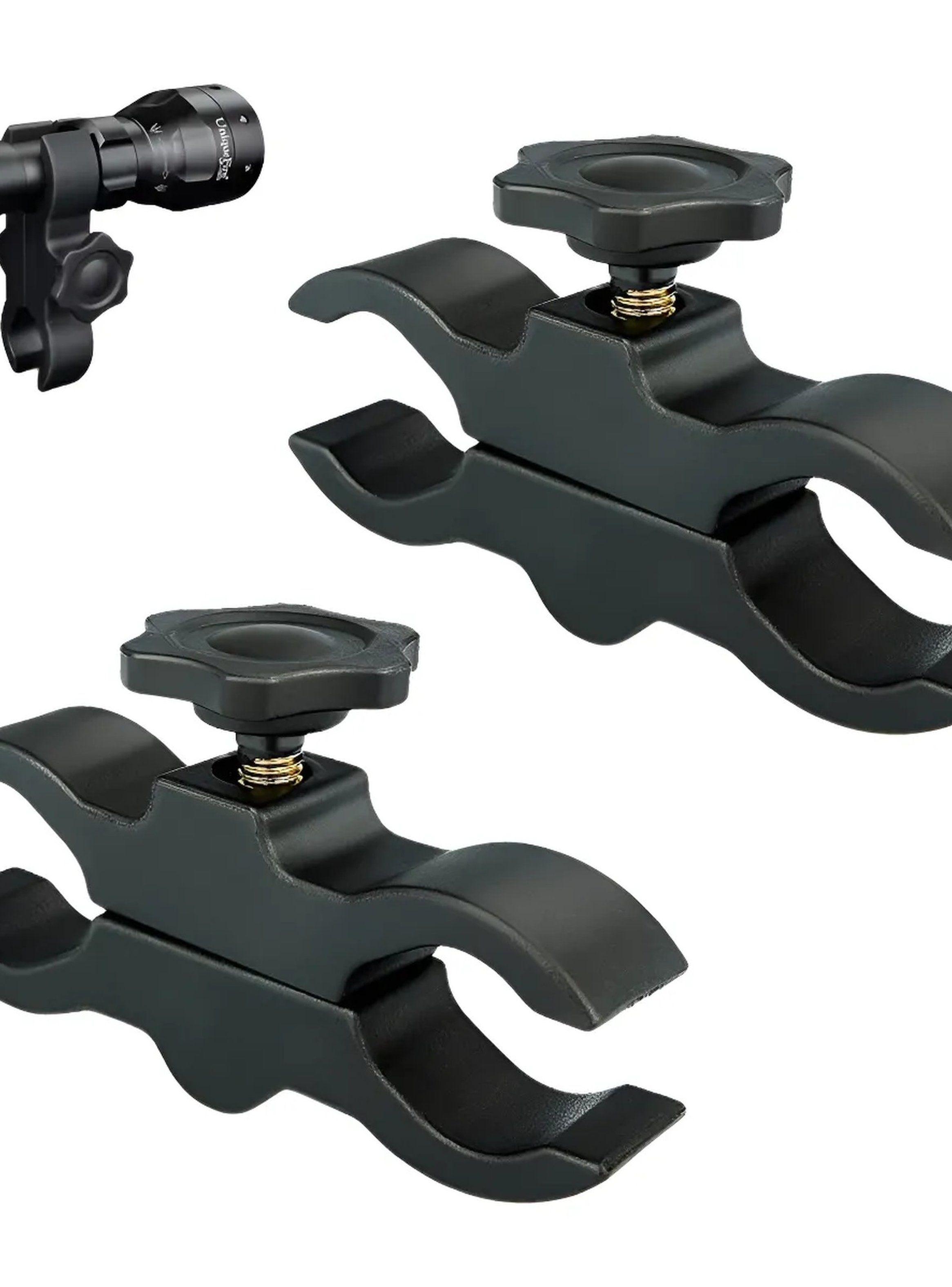 Abrazadera Universal de Montaje Ajustable Metal Negro-0