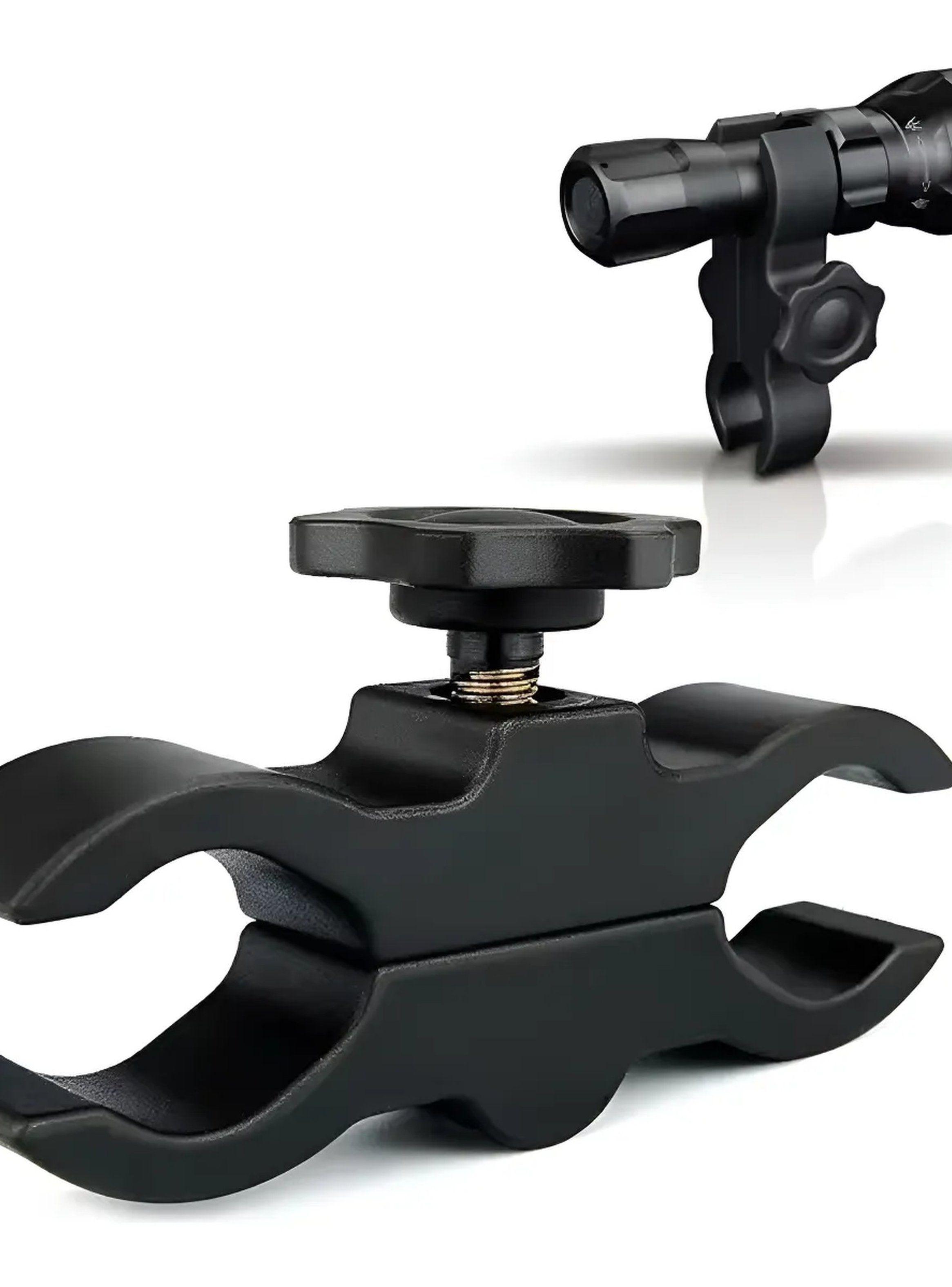 Abrazadera Universal de Montaje Ajustable Metal Negro-1