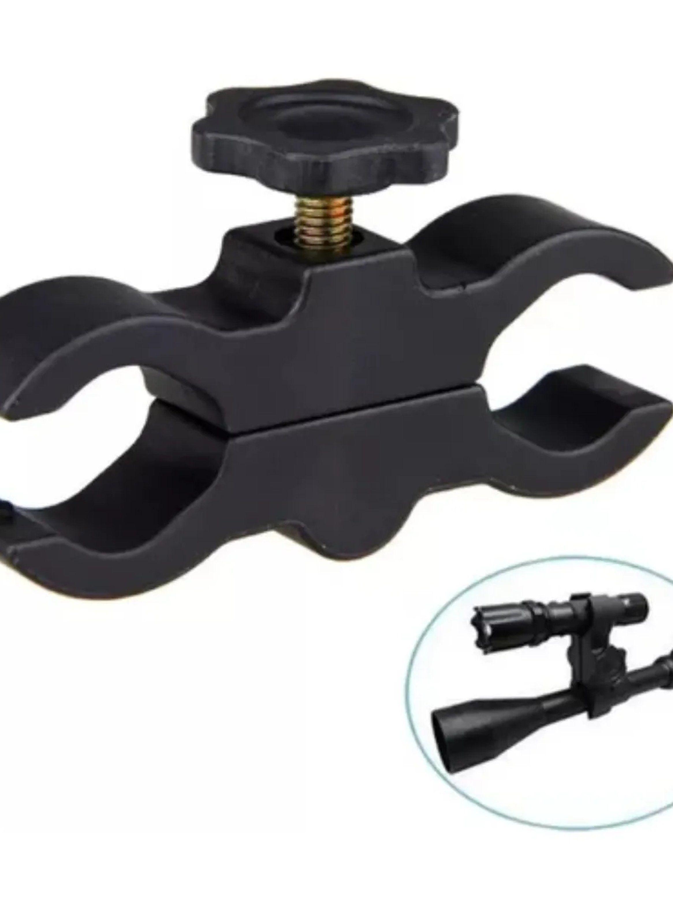 Abrazadera Universal de Montaje Ajustable Metal Negro-4