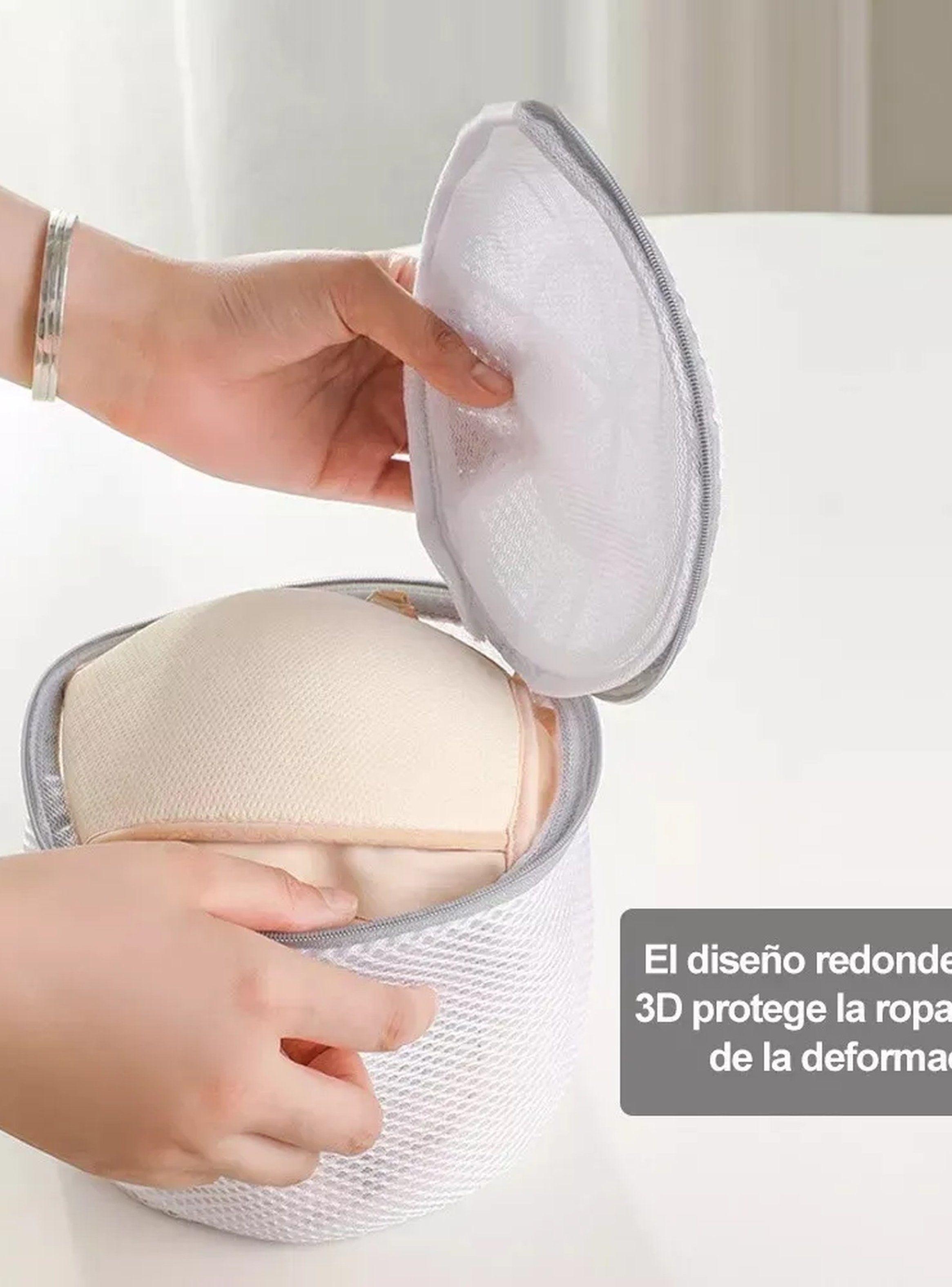 Bolsas de Lavandería de Malla Reutilizable Blanco Varios Tamaños-4