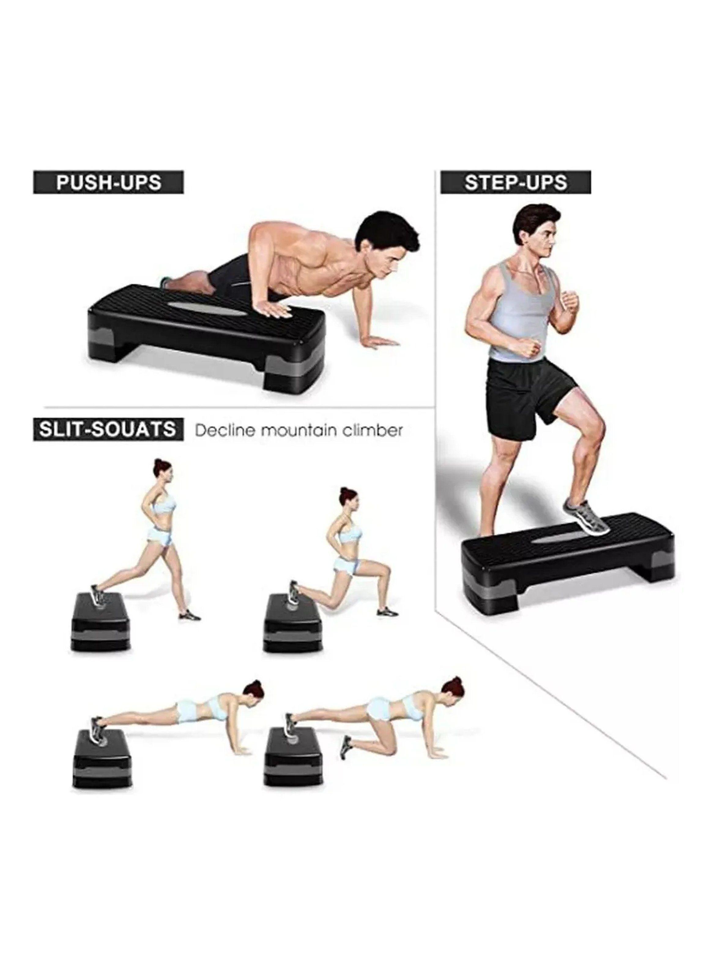 Plataforma Aeróbica Ajustable Antideslizante Fitness-2