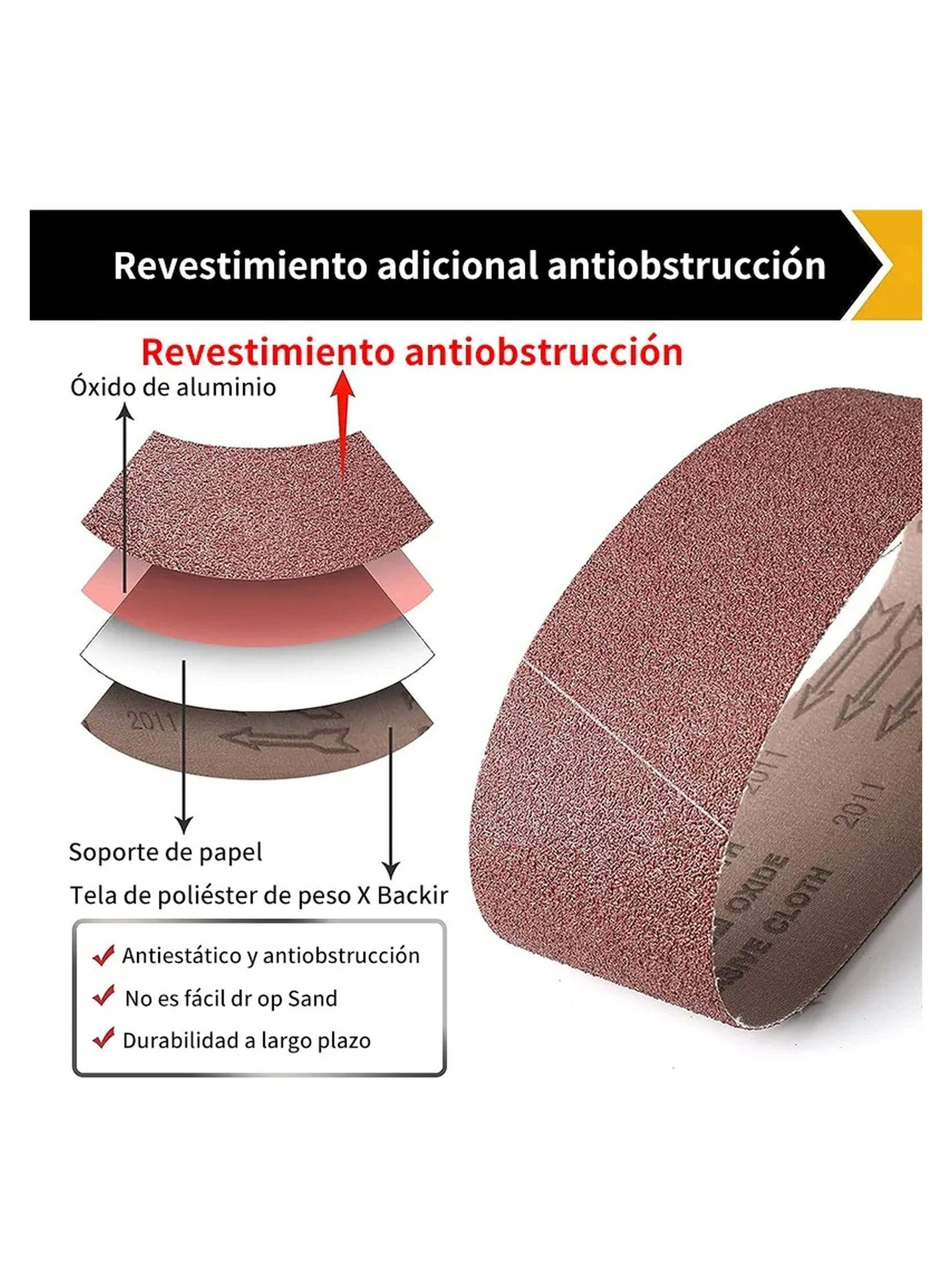 Lijas de Banda Multi-Grano 40-400 Grit Papel de Lija-5