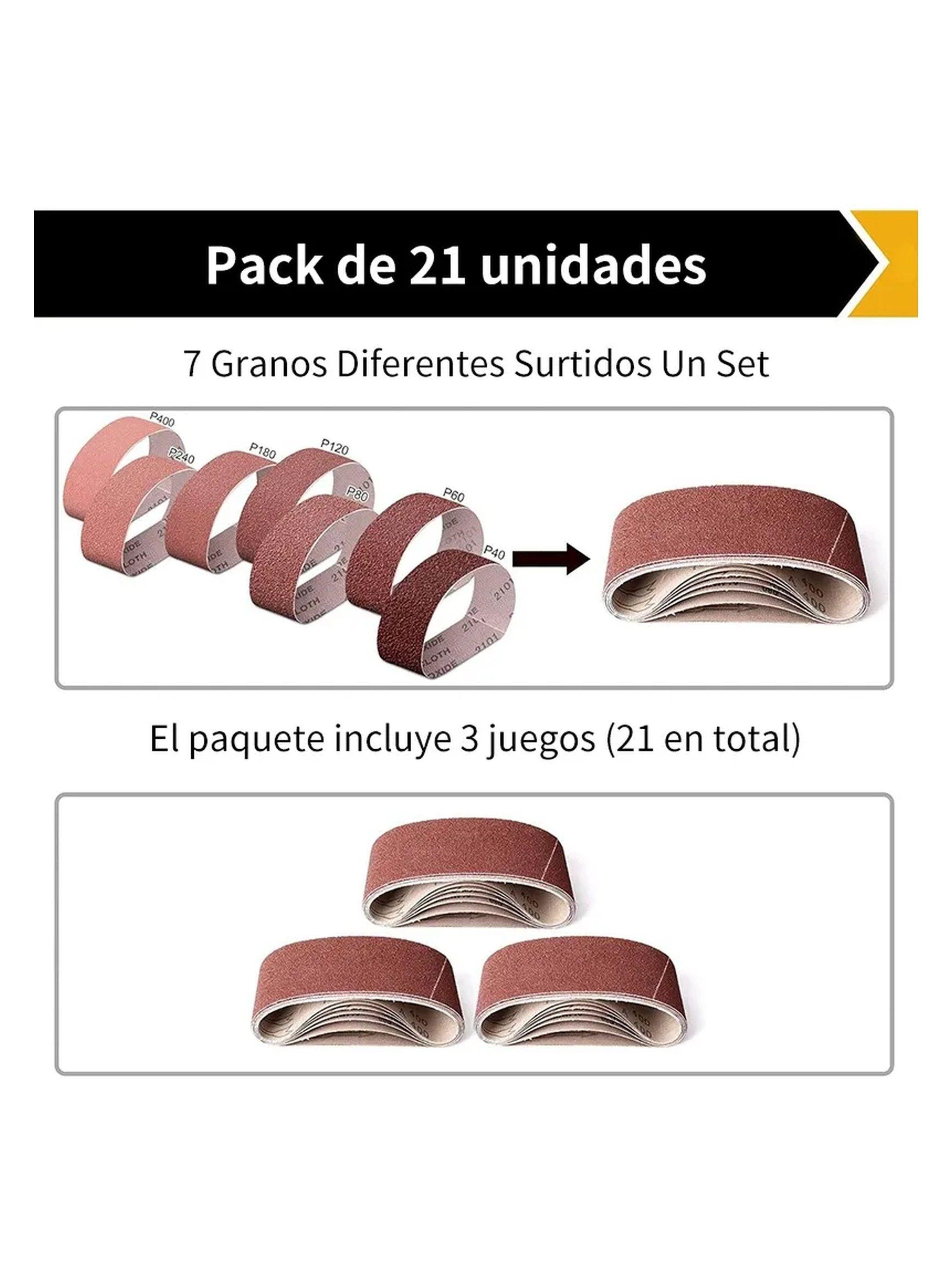 Lijas de Banda Multi-Grano 40-400 Grit Papel de Lija-6