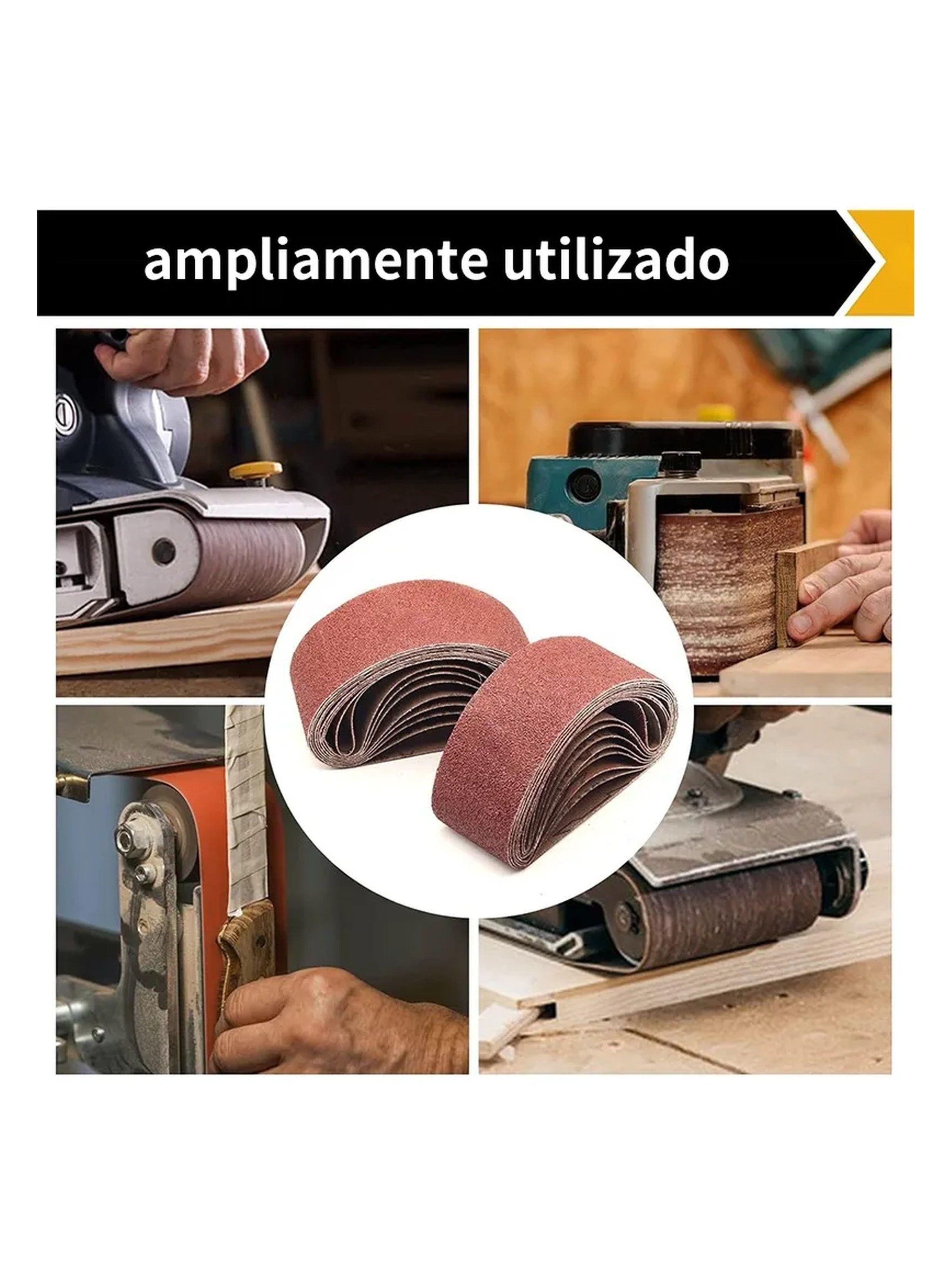 Lijas de Banda Multi-Grano 40-400 Grit Papel de Lija-7