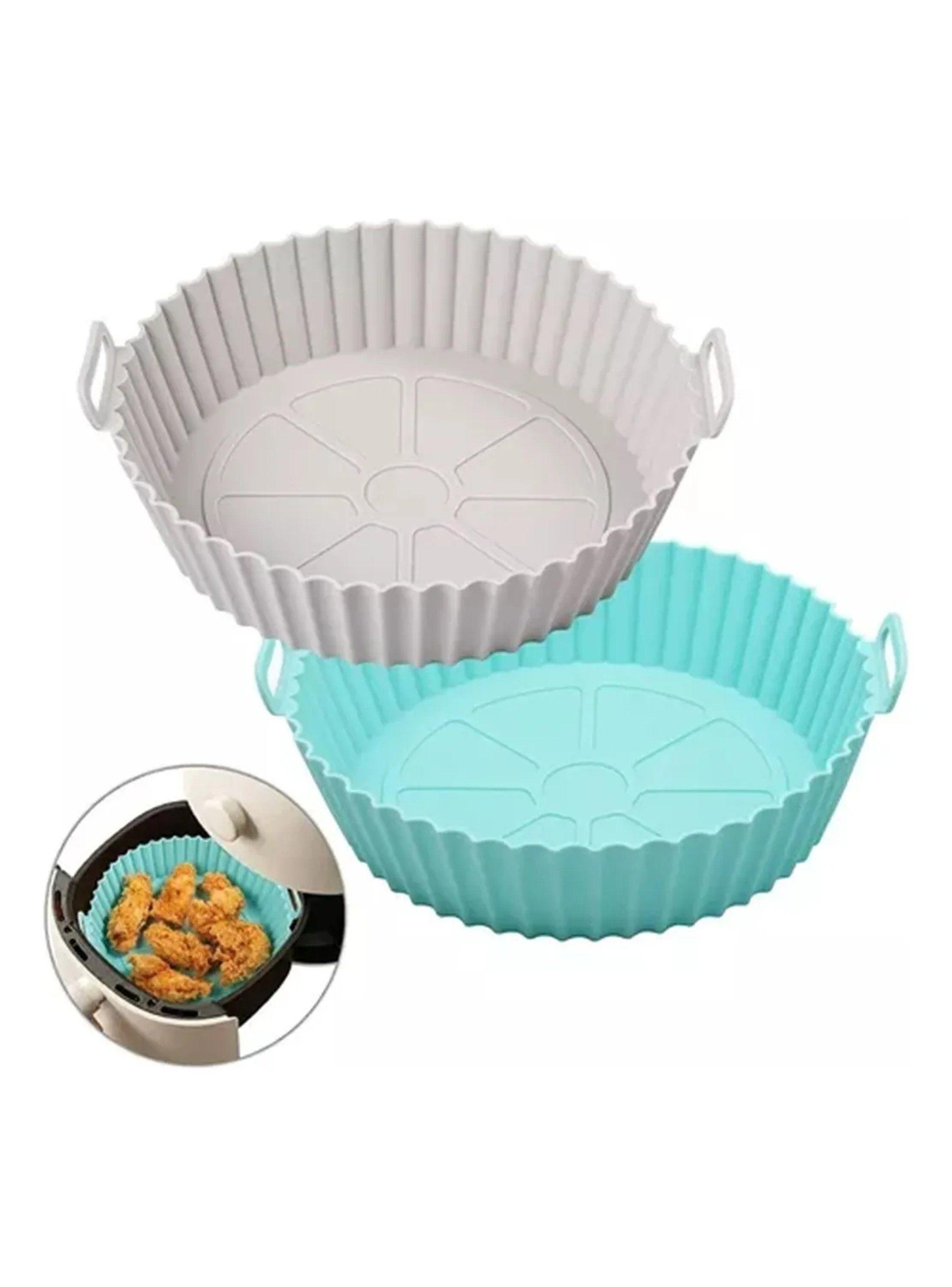 Molde de Silicona para Freidora Aire Antiadherente Redondo Ajustable-2