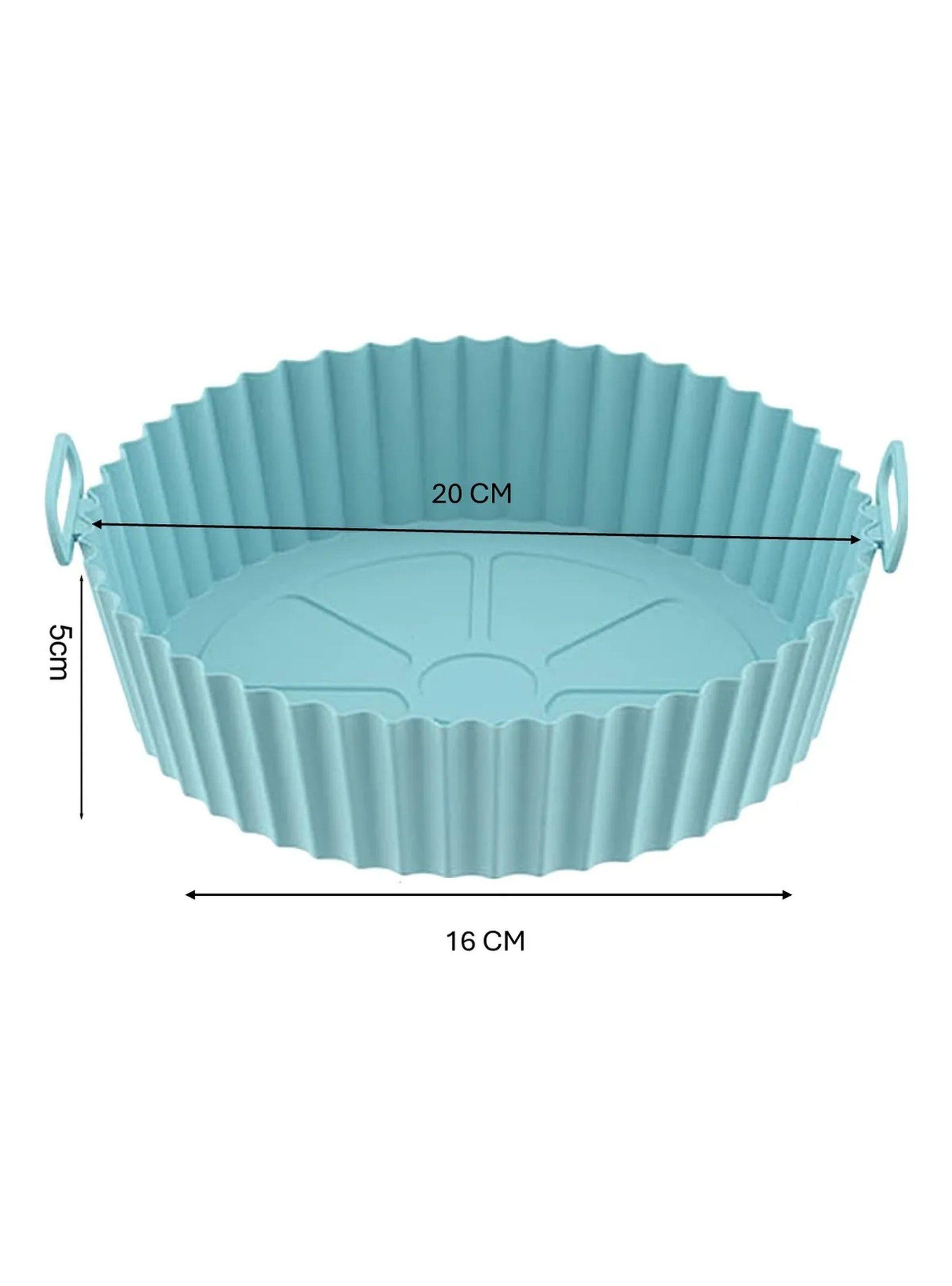 Molde de Silicona para Freidora Aire Antiadherente Redondo Ajustable-6