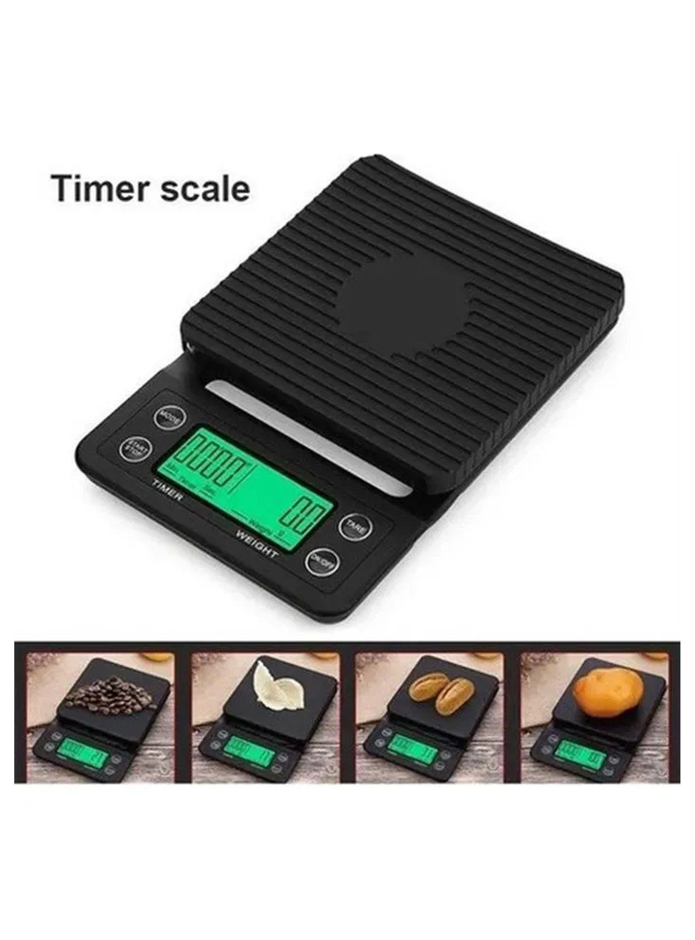Balanza Digital de Precisión con Temporizador Pantalla LED-2