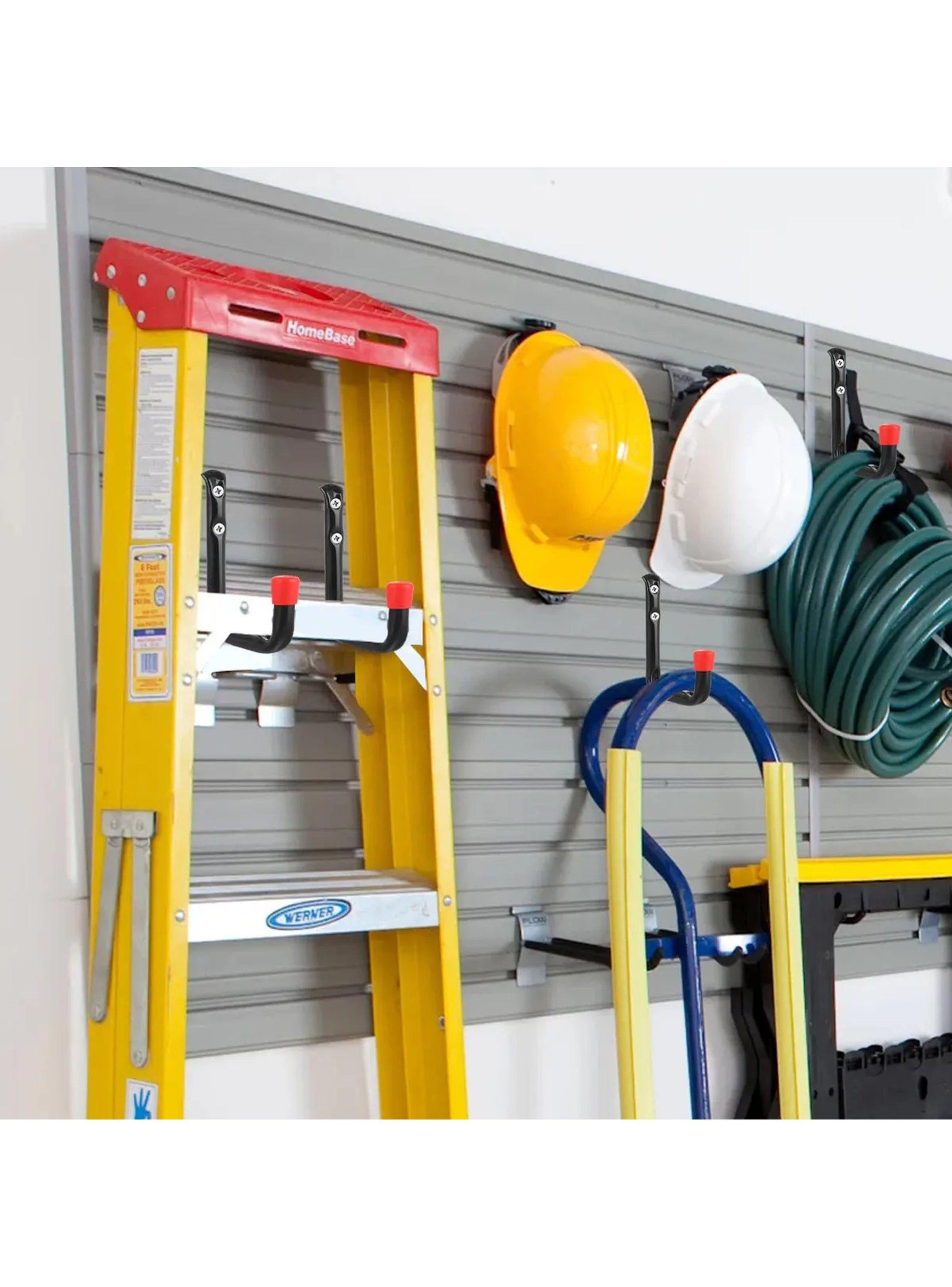 Gancho de Pared Metálico 5 Piezas con Tornillos para Herramientas-1