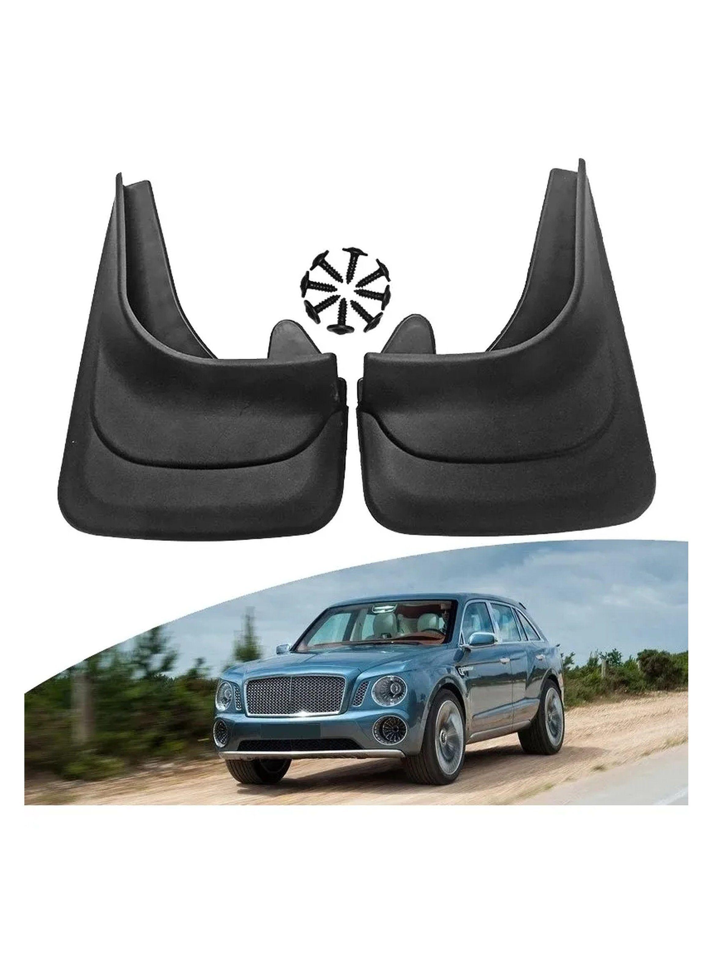 Guardabarros Automotriz 4 Piezas Universales Negro-2