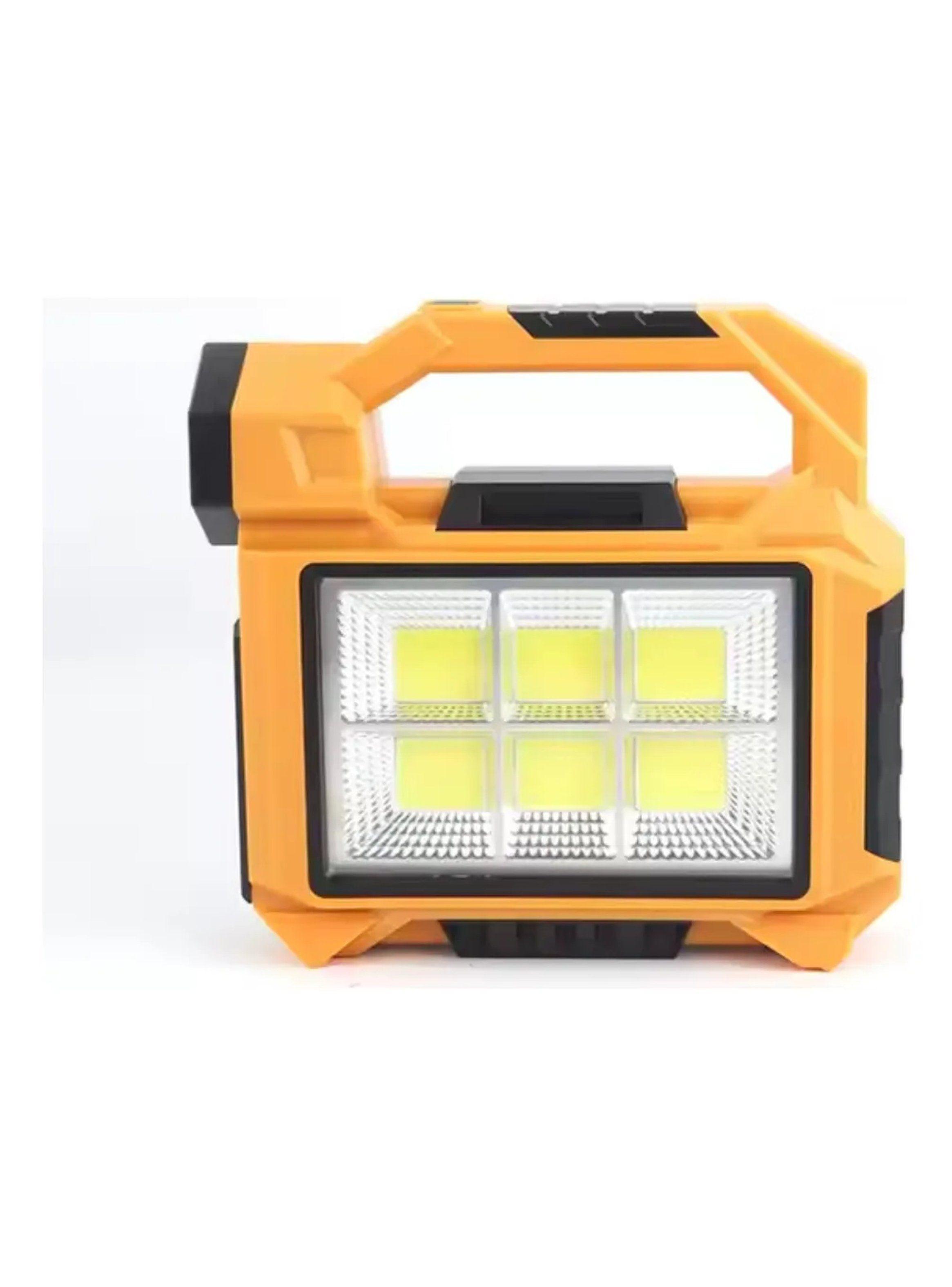 Linterna Portátil LED Recargable COB Solar Multifuncional-5