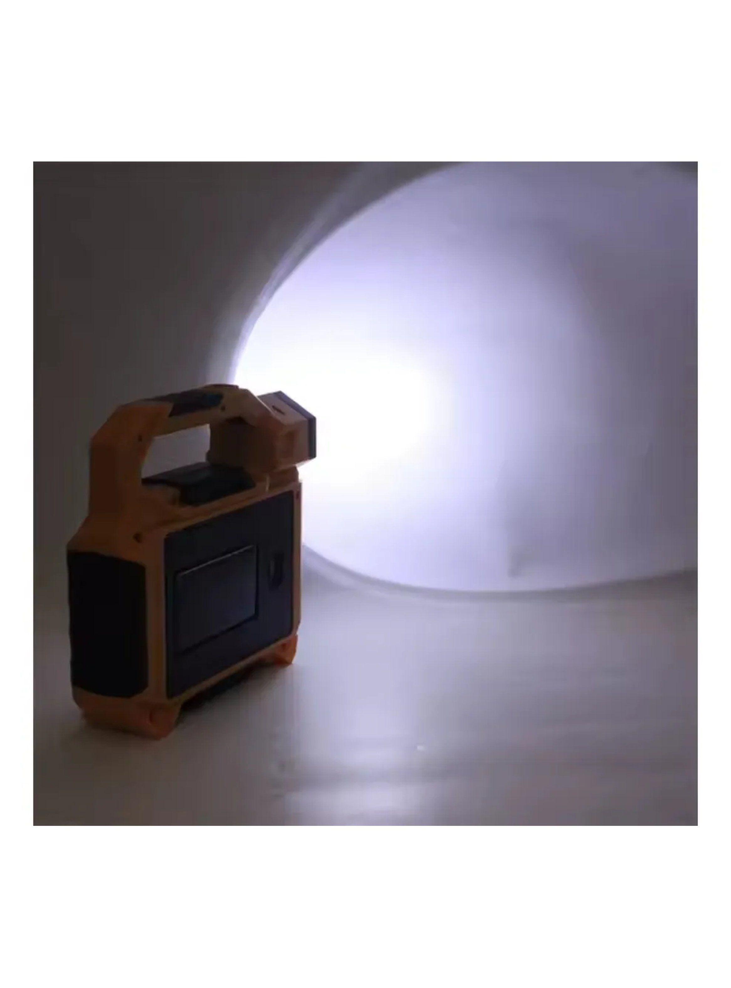 Linterna Portátil LED Recargable COB Solar Multifuncional-7