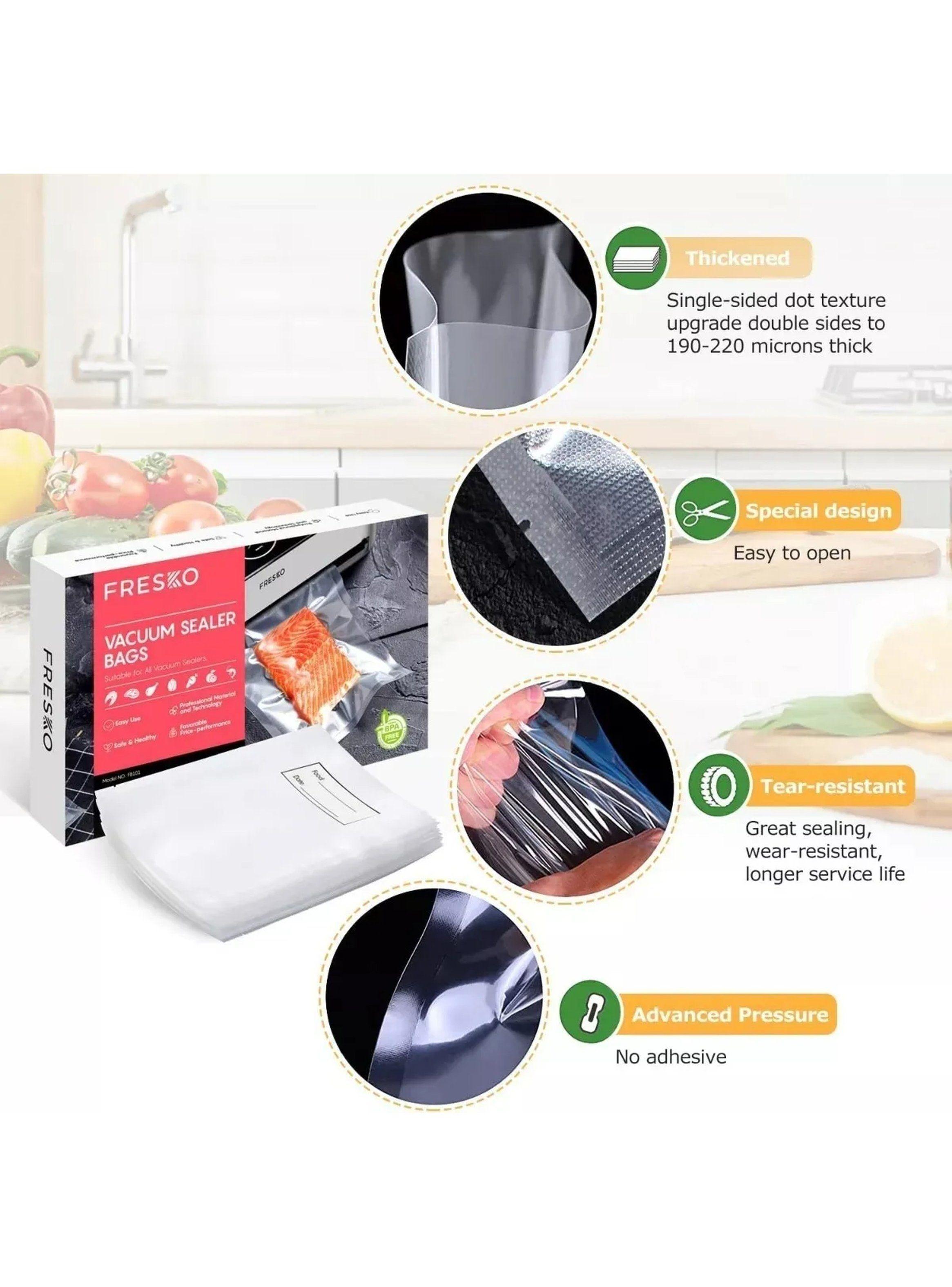Bolsas Para Sellador Al Vacío 20x25cm BPA Free Pack 150-2