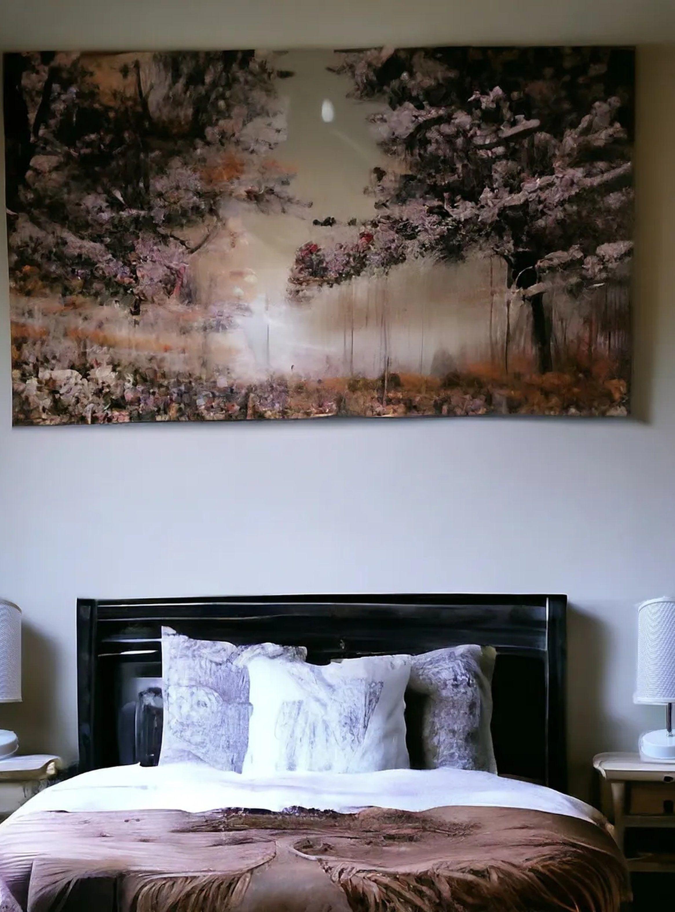 Lámpara De Mesa Moderna Tela Sintética Interruptor Tipo C 220V-3