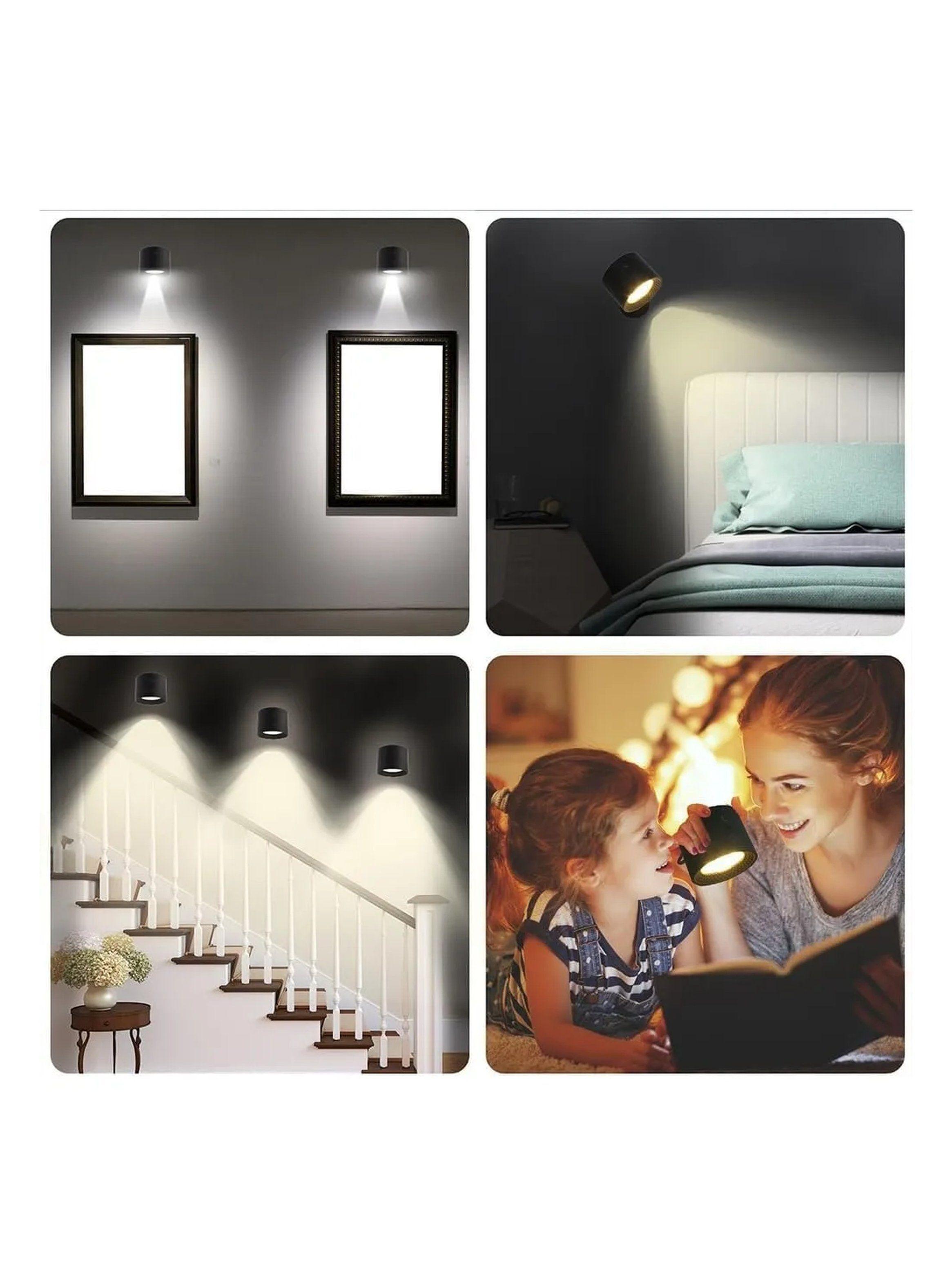 Lámpara LED de Escritorio Control Táctil 3 Niveles de Brillo y Temperaturas de Color-6