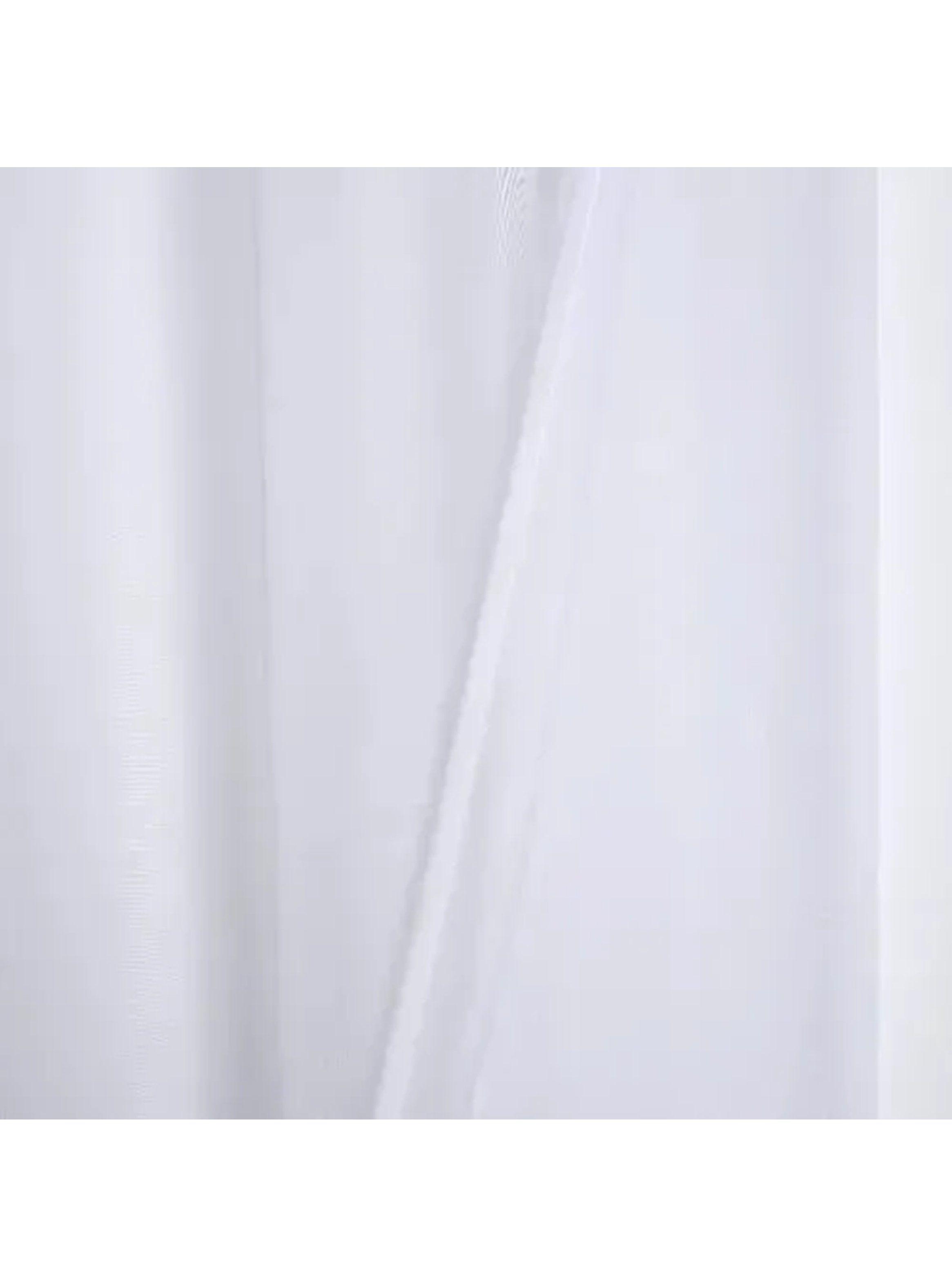 Cortinas Transparentes Blancas Poliéster con Ojales 140x260 cm-4