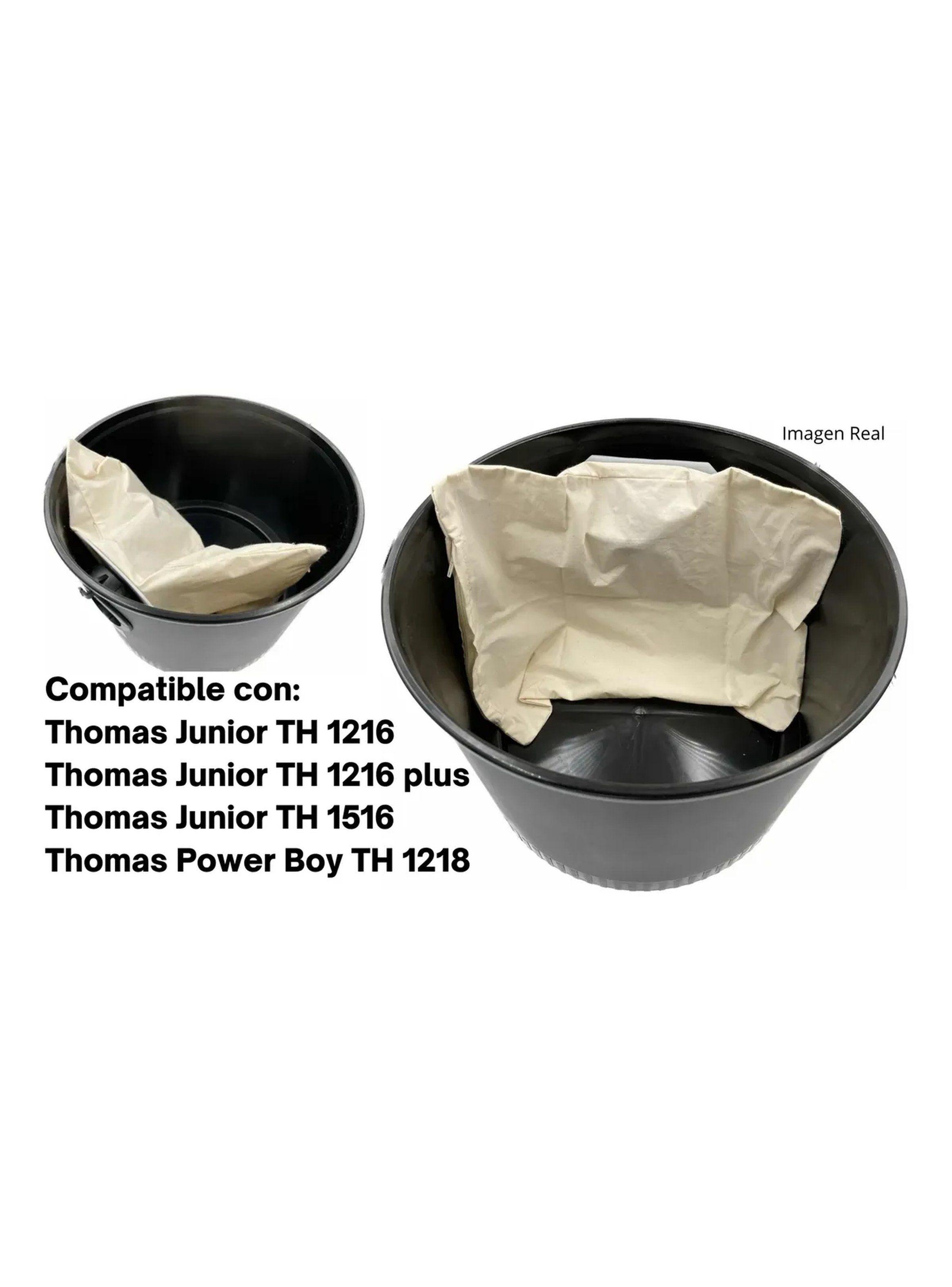Filtro de Aspiradora Reutilizable Compatible Junior TH1216 Plus y TH1516-7