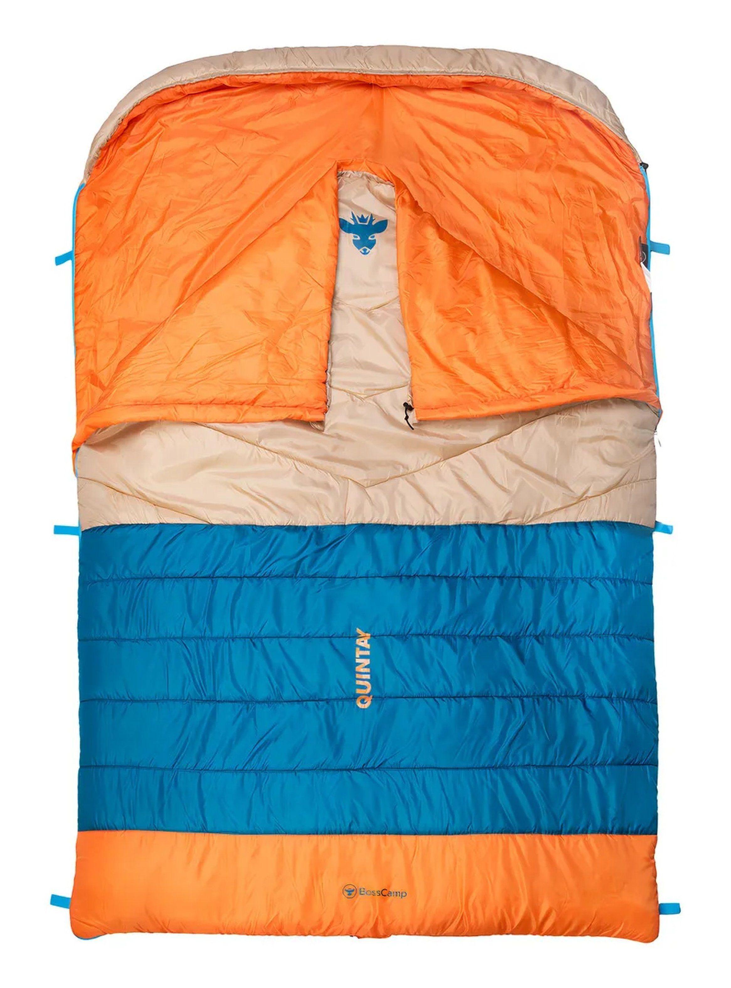 Saco De Dormir Rectangular Adulto 3 Estaciones Impermeable-1