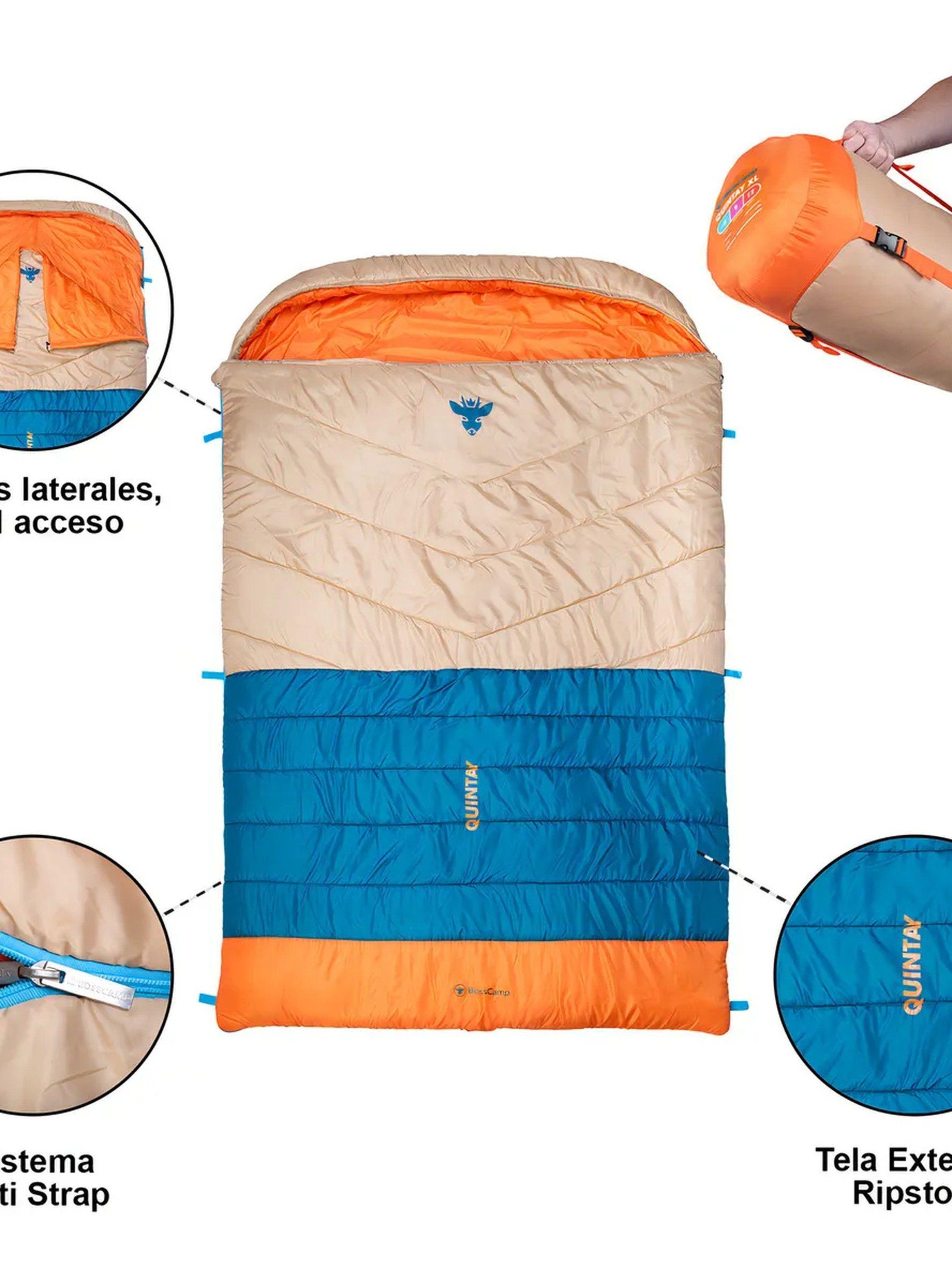 Saco De Dormir Rectangular Adulto 3 Estaciones Impermeable-3