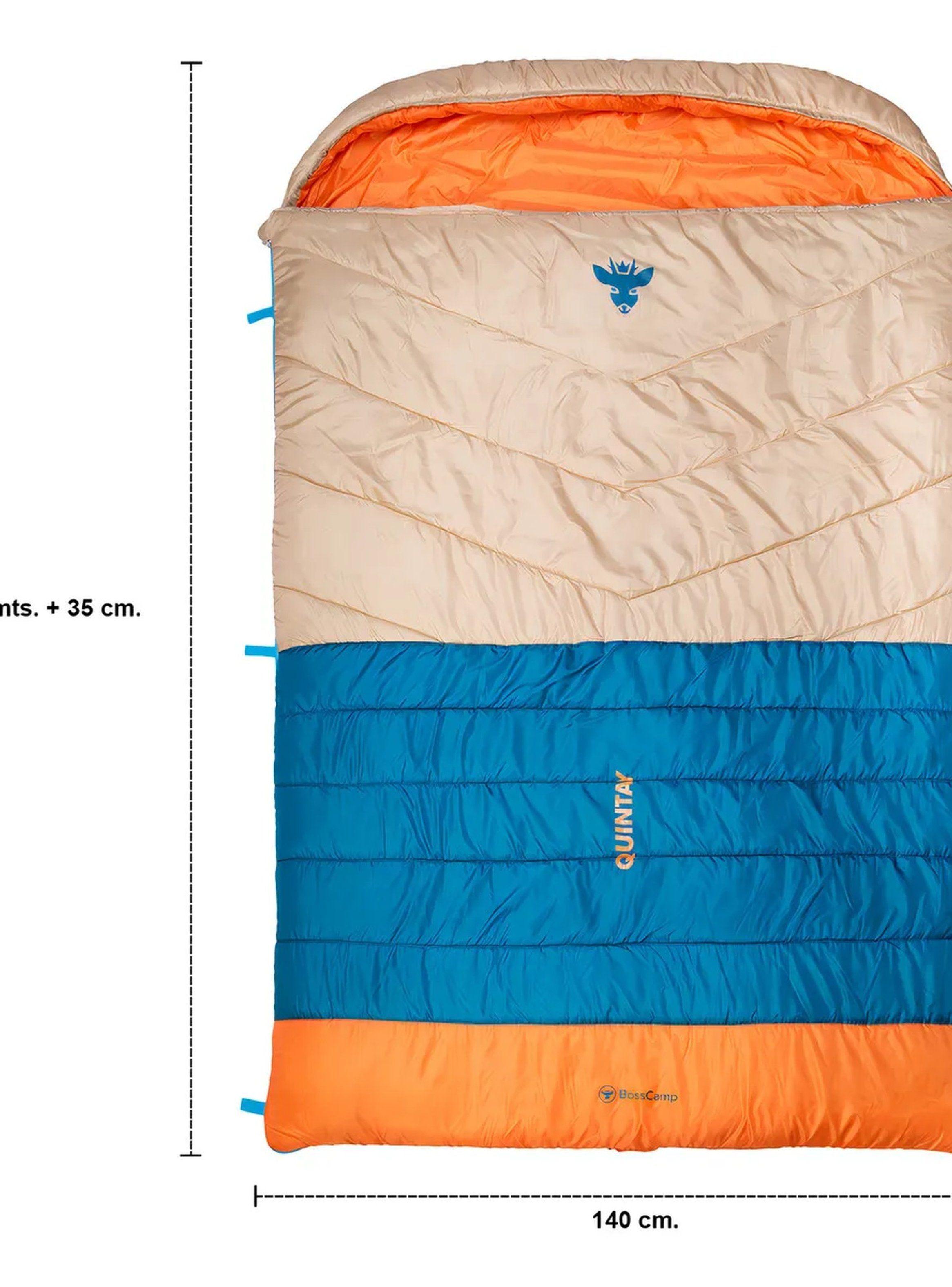 Saco De Dormir Rectangular Adulto 3 Estaciones Impermeable-4