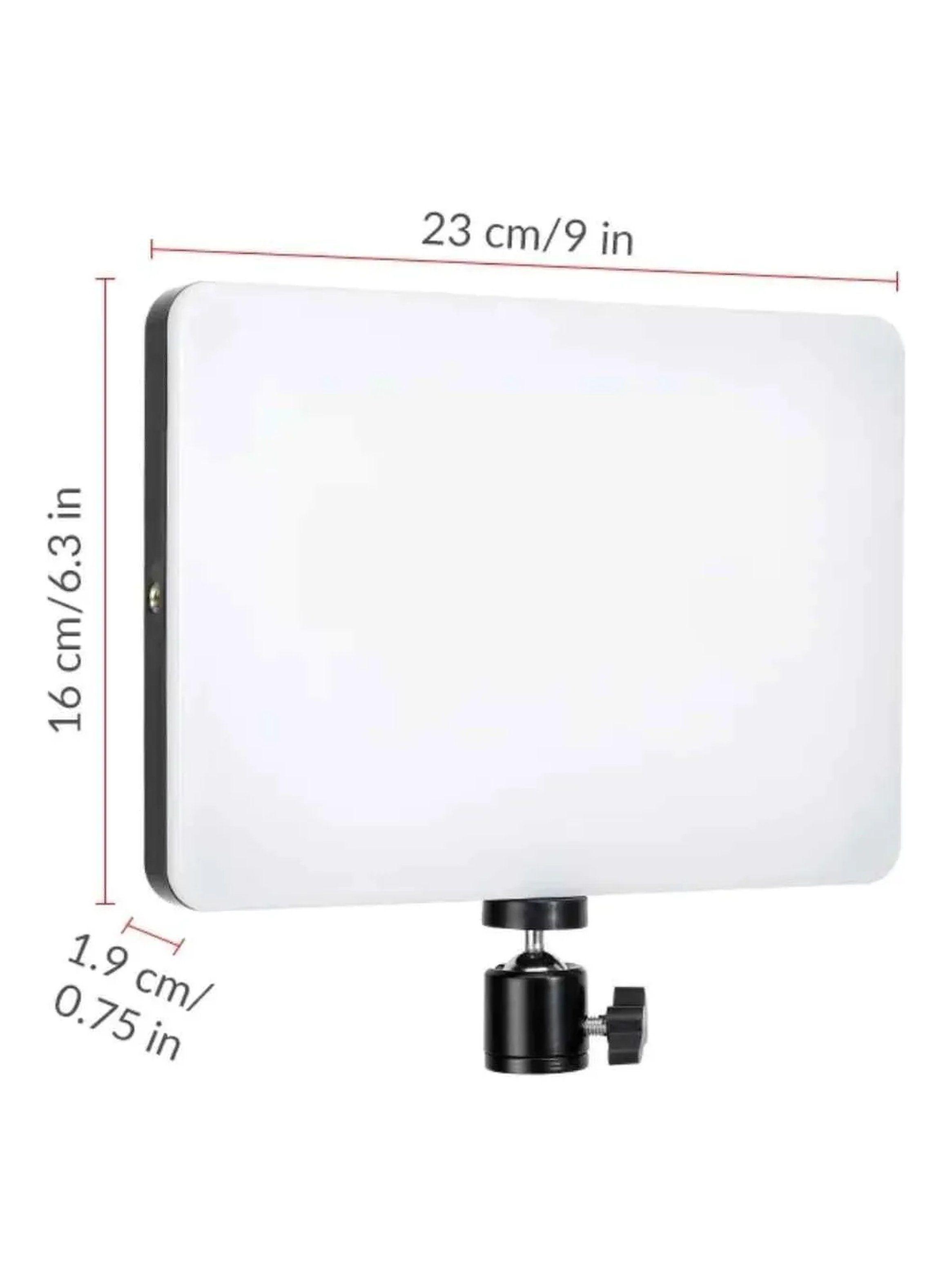 Luz LED Regulable Con Trípode Altura Ajustable 210cm-3