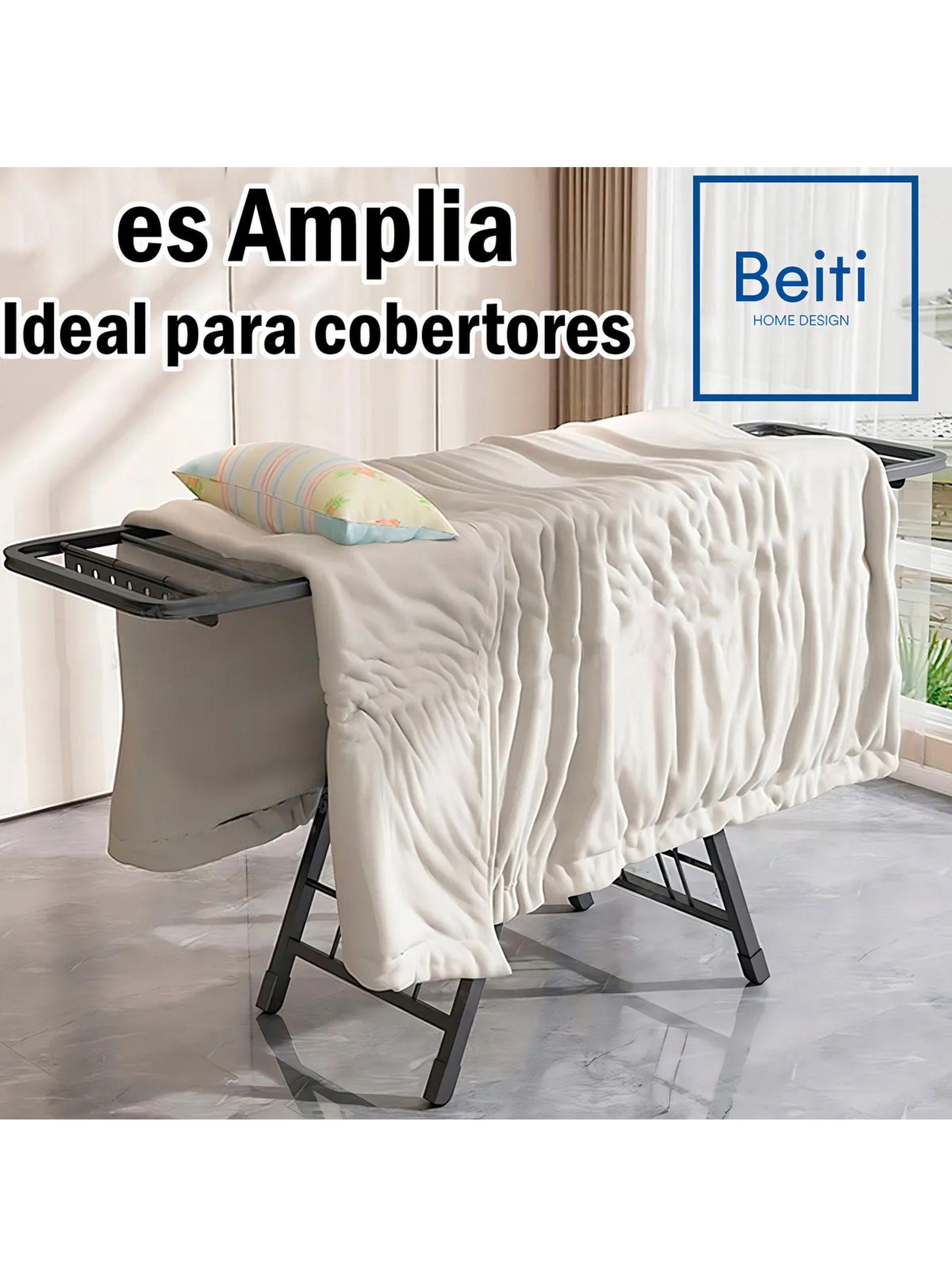 Tendedero de Acero al Carbono Plegable Ajustable 7 Secciones-6