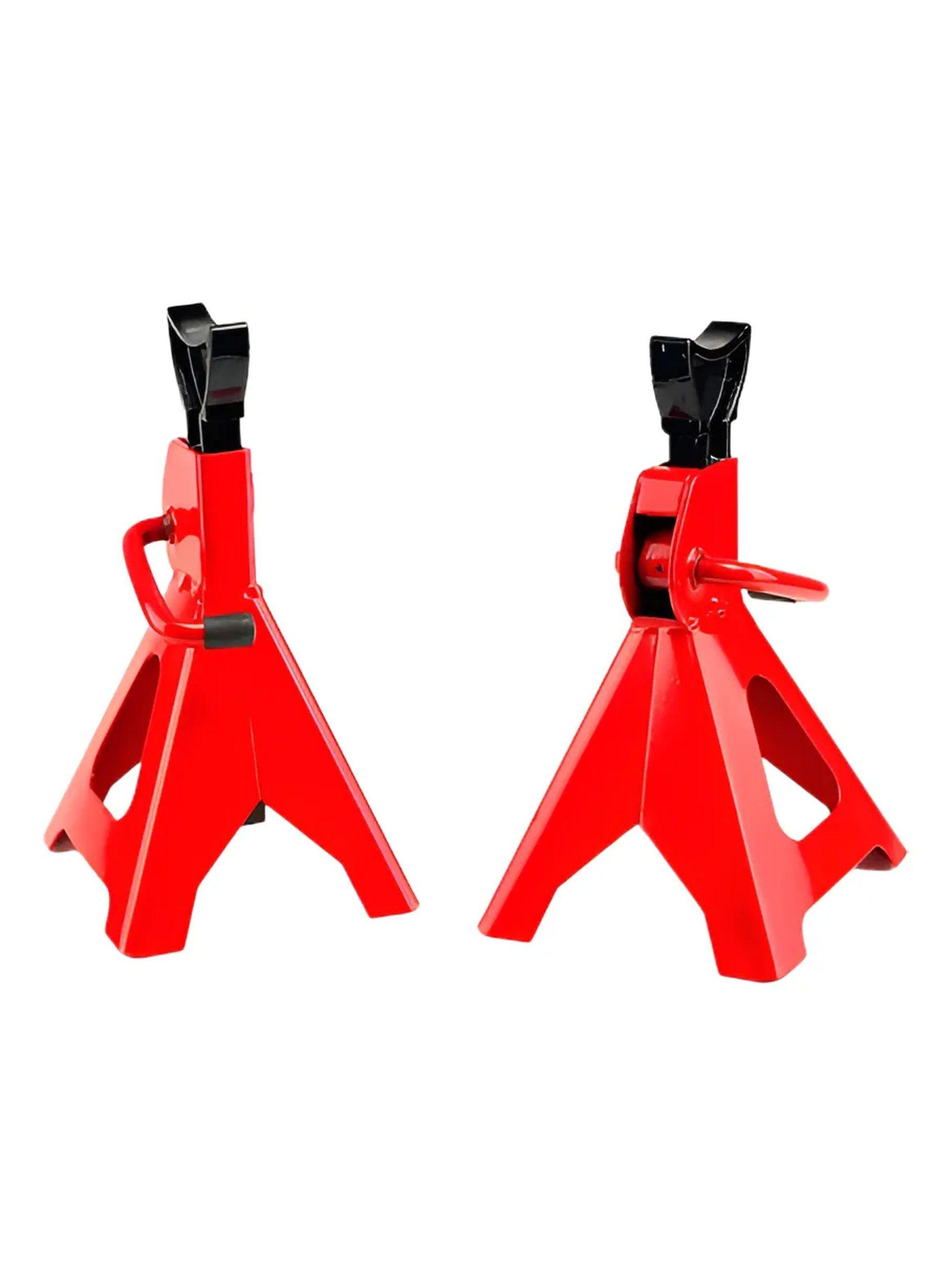 Soporte de Vehículo Ajustable Acero Rojo 3T-0
