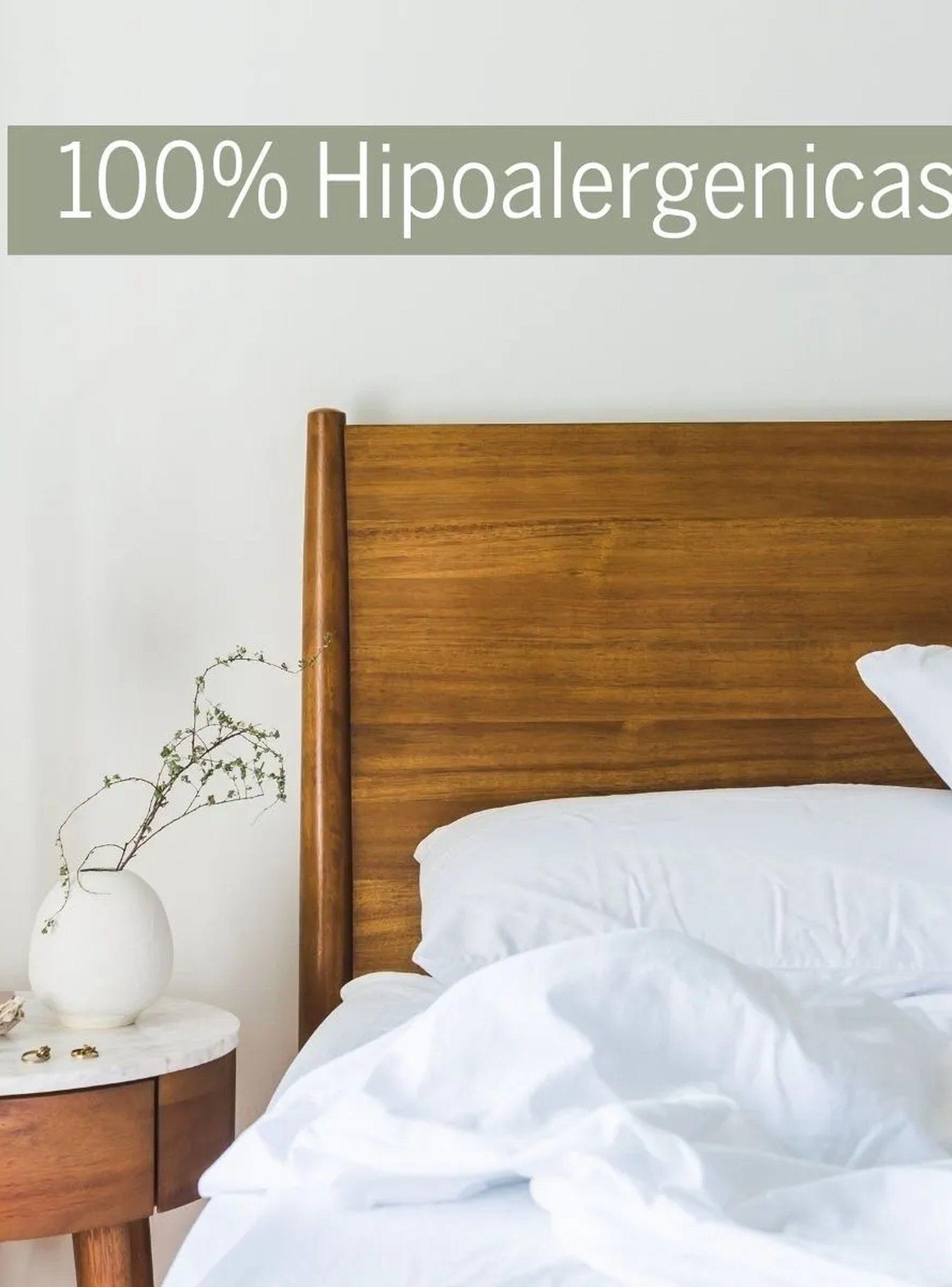 Juego de Sábanas 4 Piezas Microfibra Suave Blanco-4