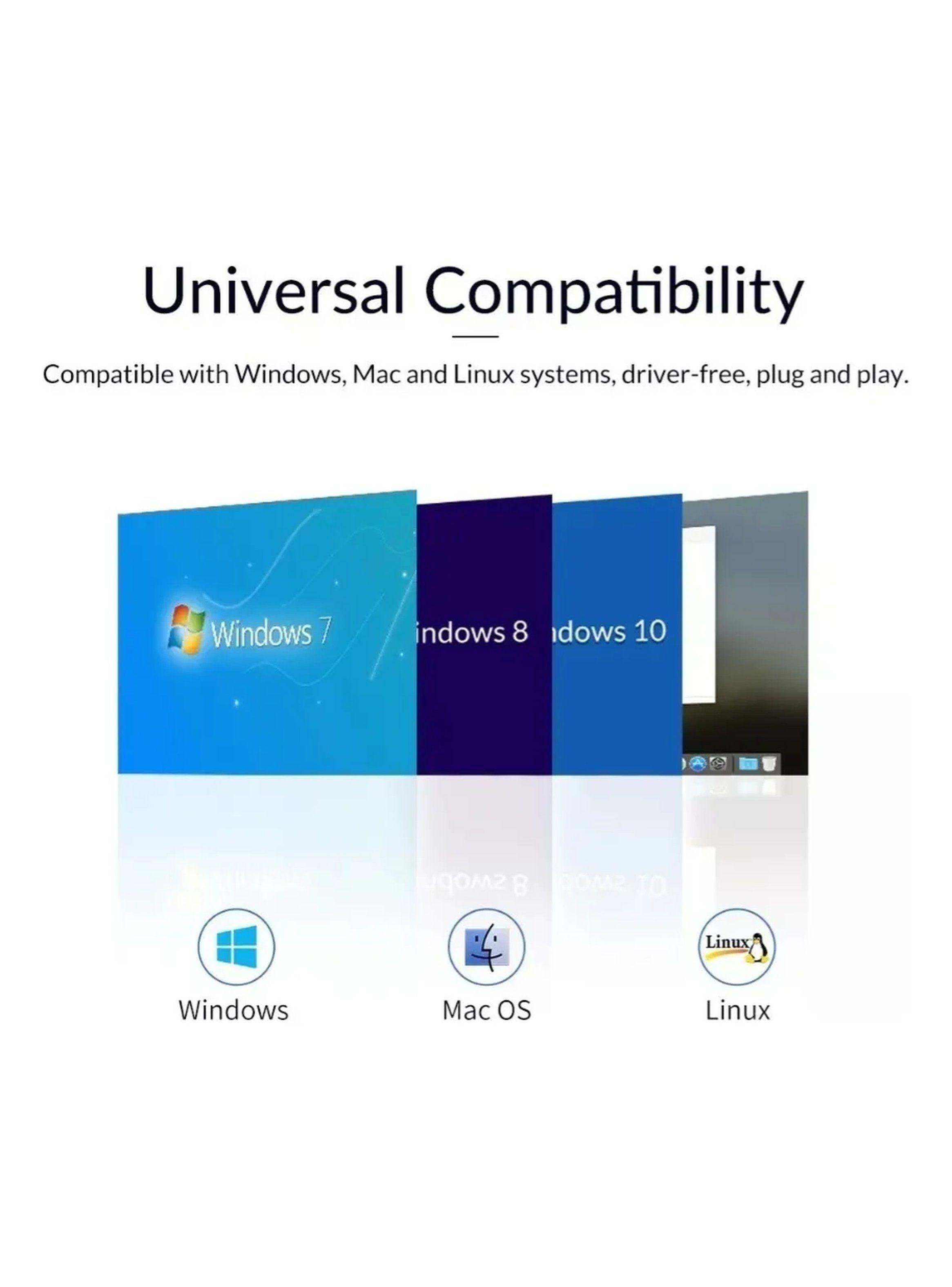 Adaptador M.2 NVMe a USB-C Aluminio Compatible Tamaños 2230-2280-3
