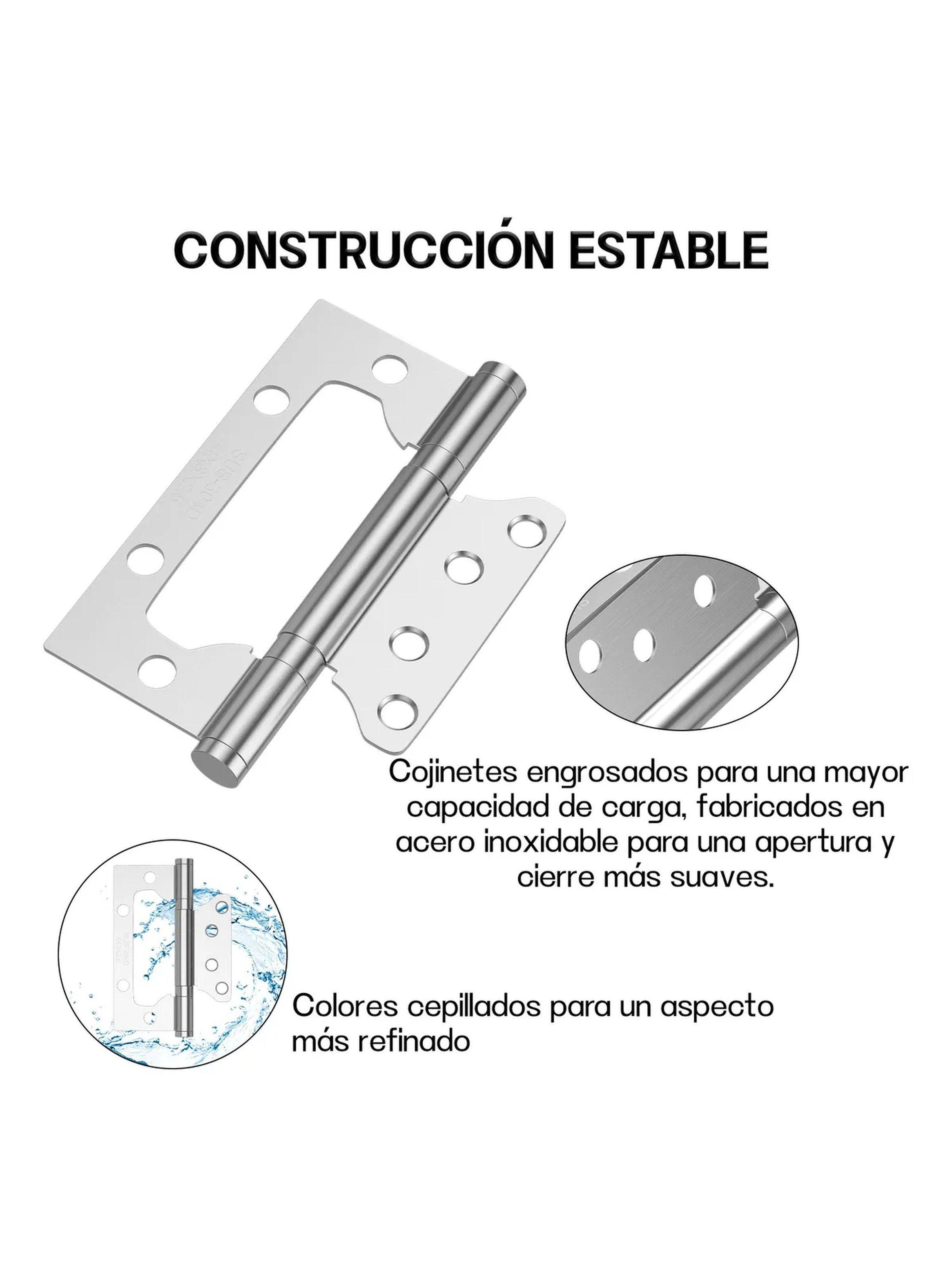 Bisagra De Puerta Resistente 20kg Acero Inoxidable Ajustable-3