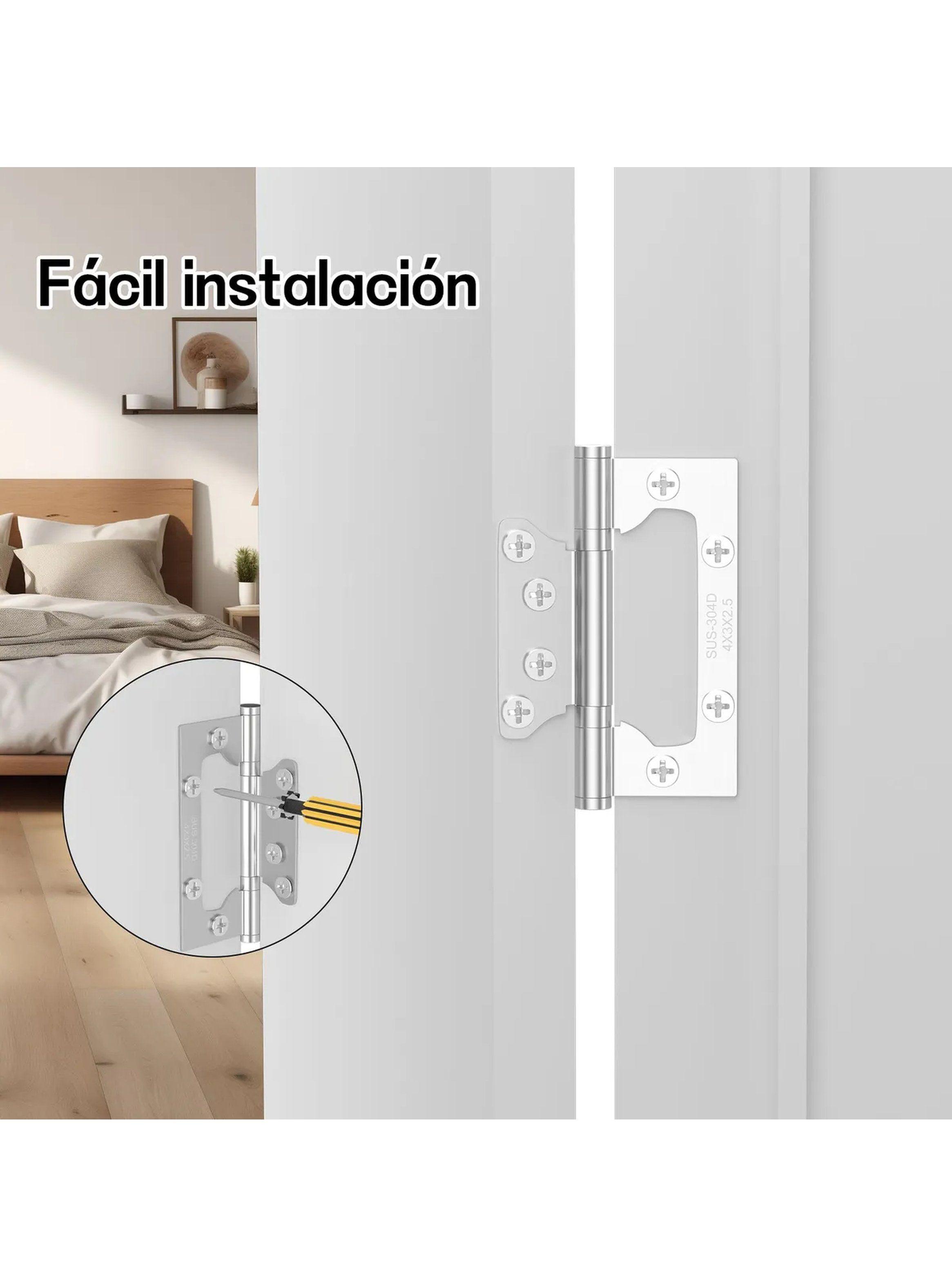 Bisagra De Puerta Resistente 20kg Acero Inoxidable Ajustable-5