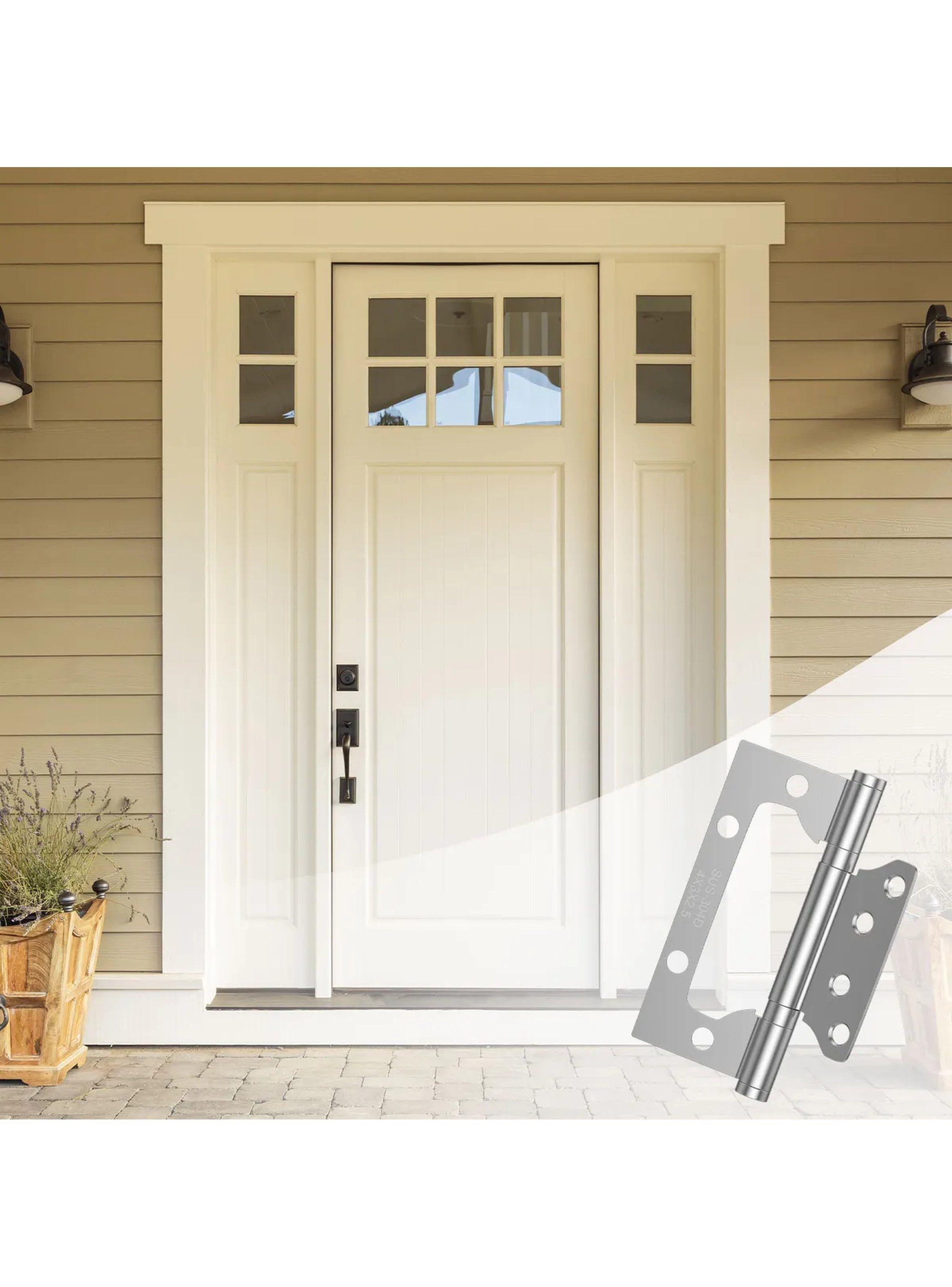 Bisagra De Puerta Resistente 20kg Acero Inoxidable Ajustable-8