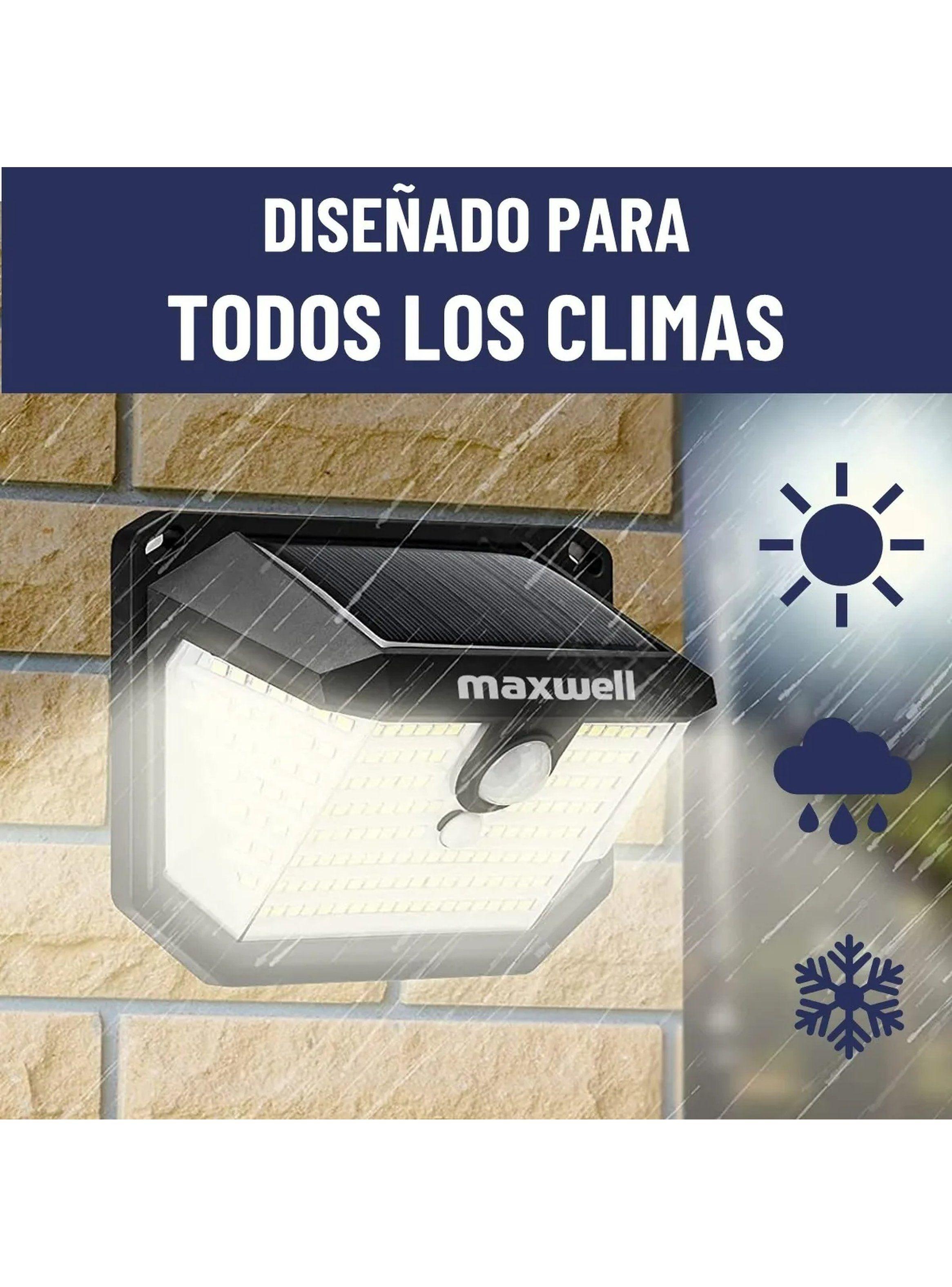 Luz Solar Exterior LED Sensor Movimiento Impermeable-2