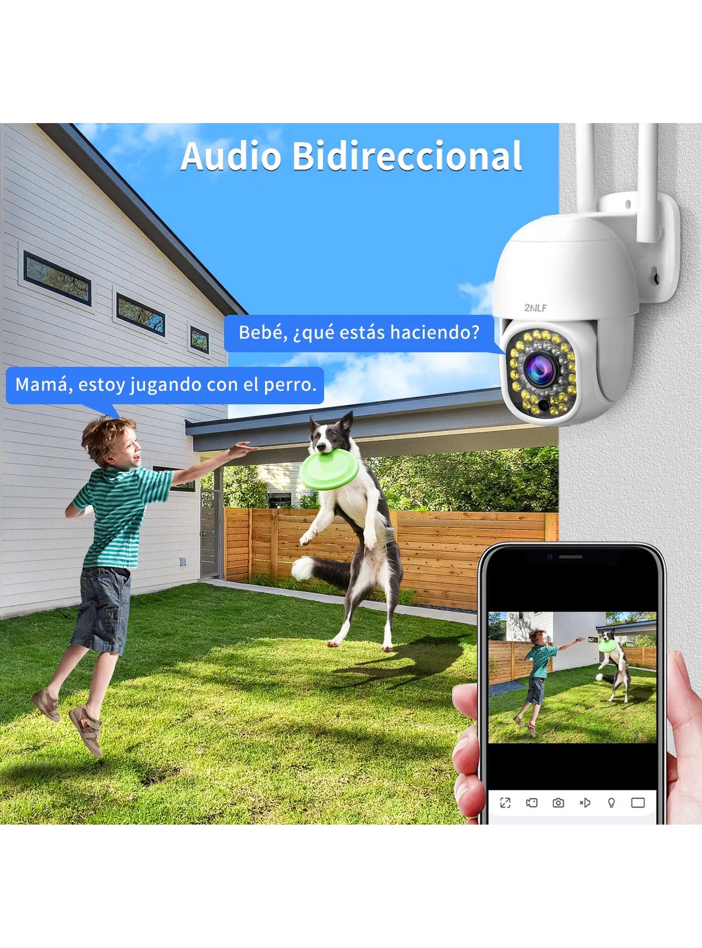 Cámara de Seguridad WiFi 5G Exterior Visión Nocturna Audio Bidireccional-1