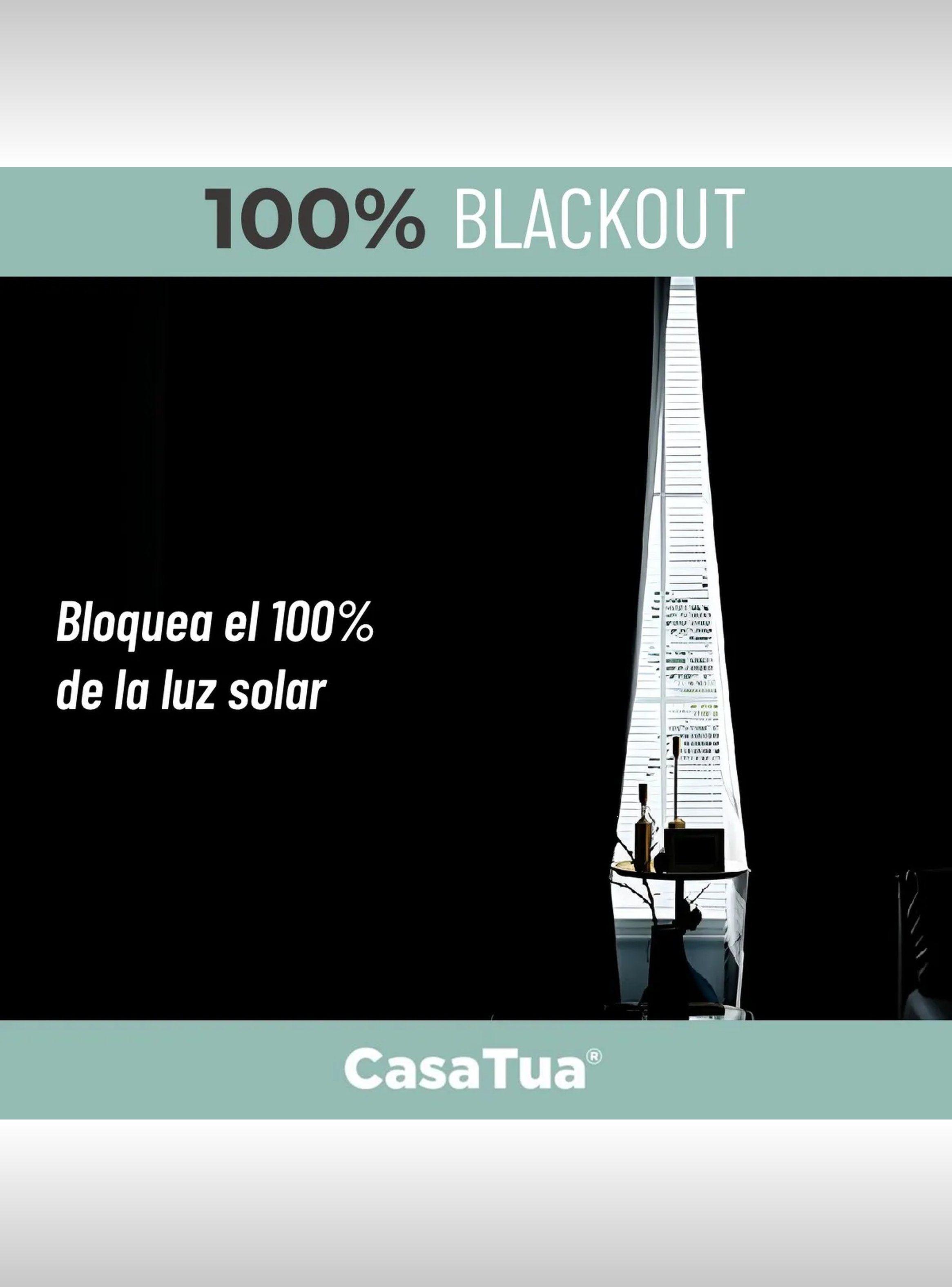 Cortinas Opacas 100% Blackout 2 Piezas 135x220 cm Beige-4