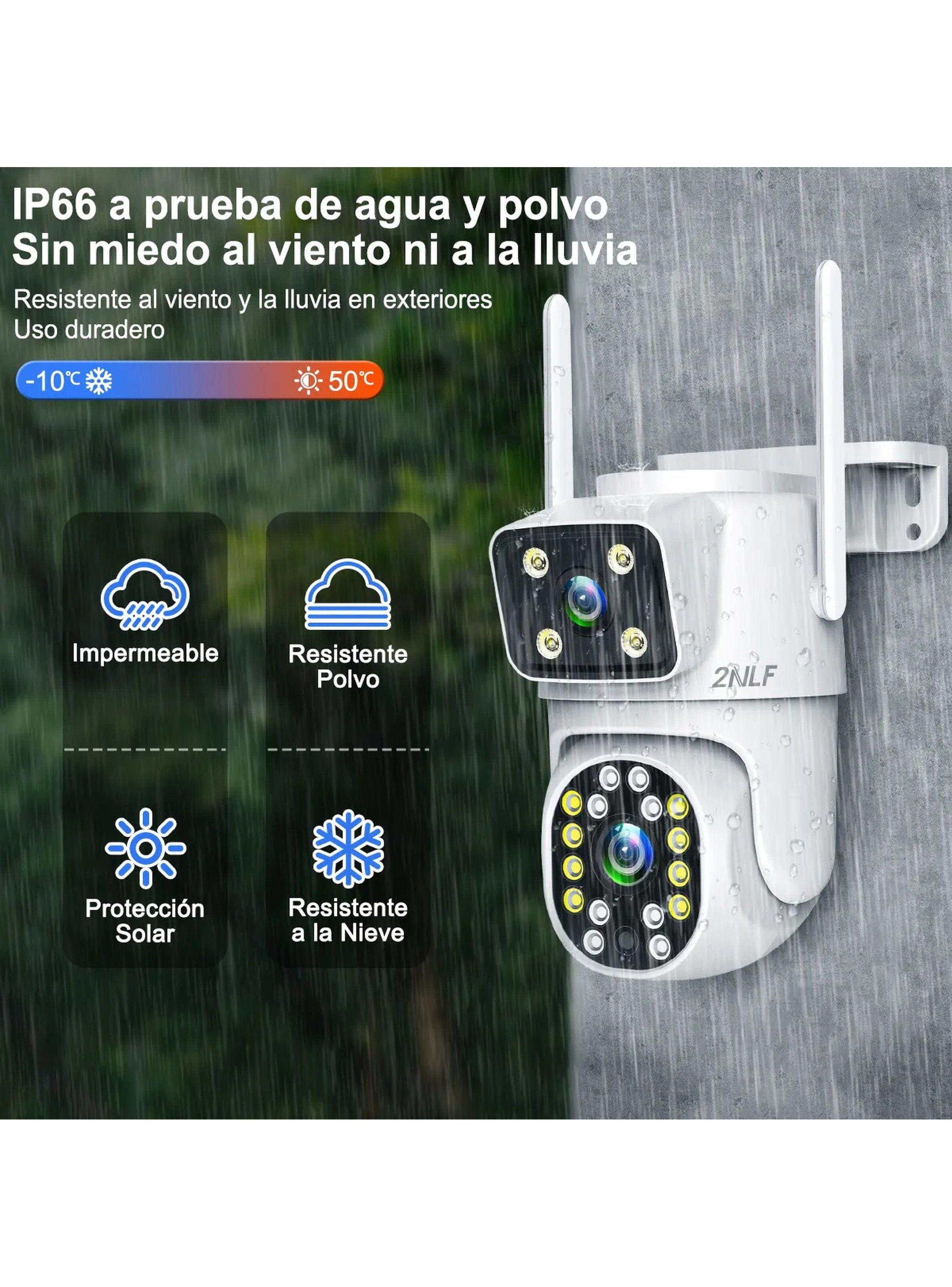 Cámara de Seguridad Exterior WiFi 5G 10MP Detección Humanoide-8